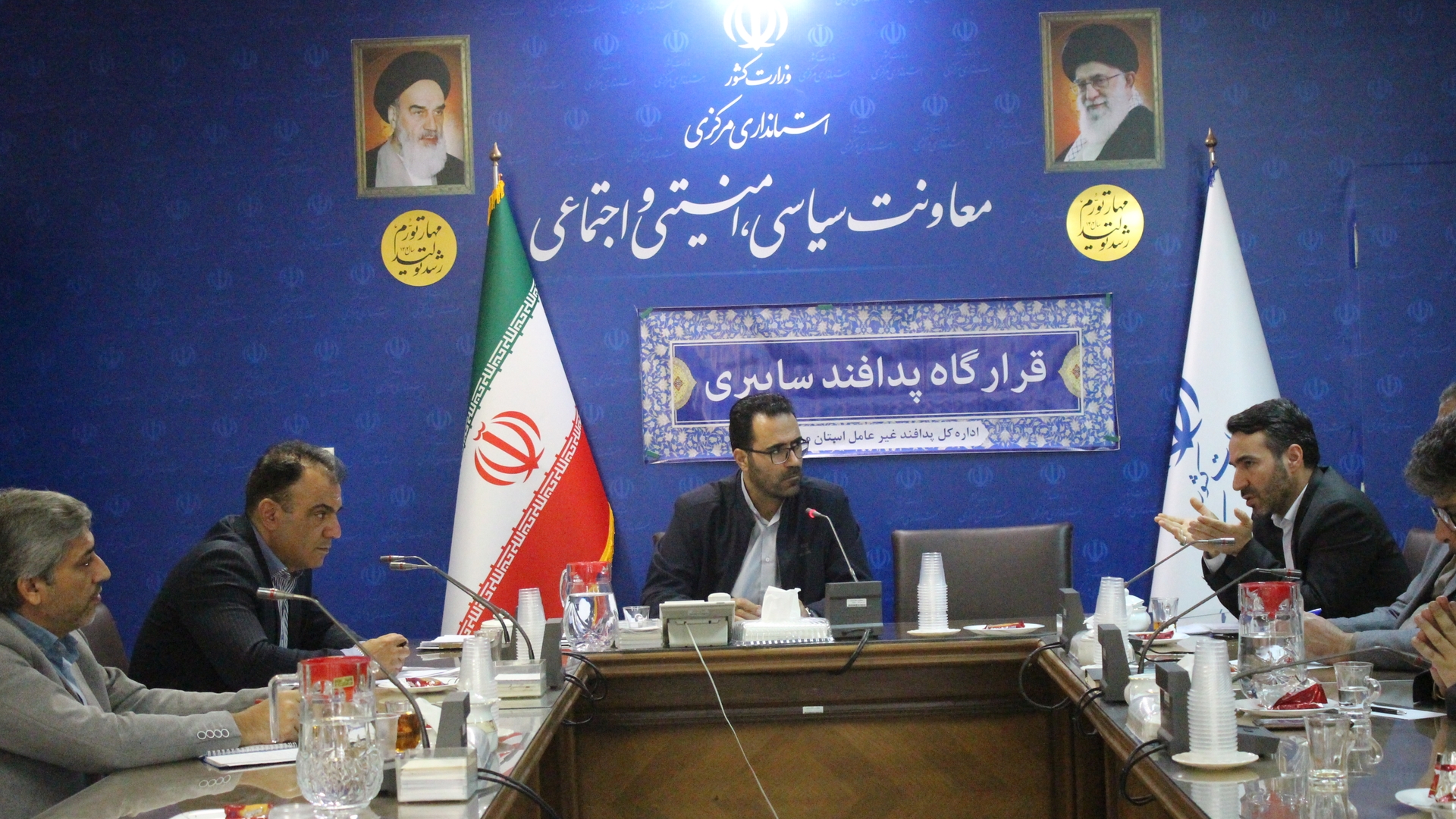 برگزاری جلسه قرارگاه پدافند سایبری استان.