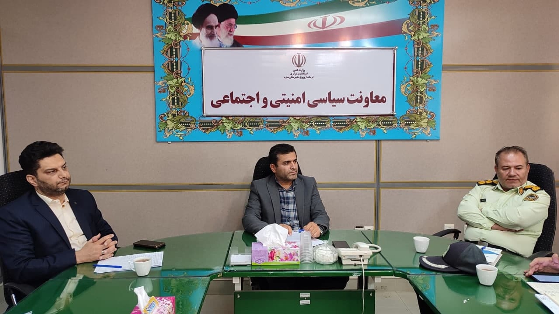 جلسه هماهنگی و برنامه ریزی برگزاری نکوداشت هفته پدافند غیرعامل