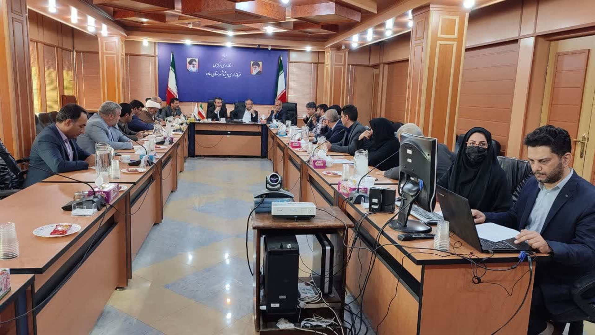 جلسه بررسی و تامین زیر ساخت‌های انتخابات