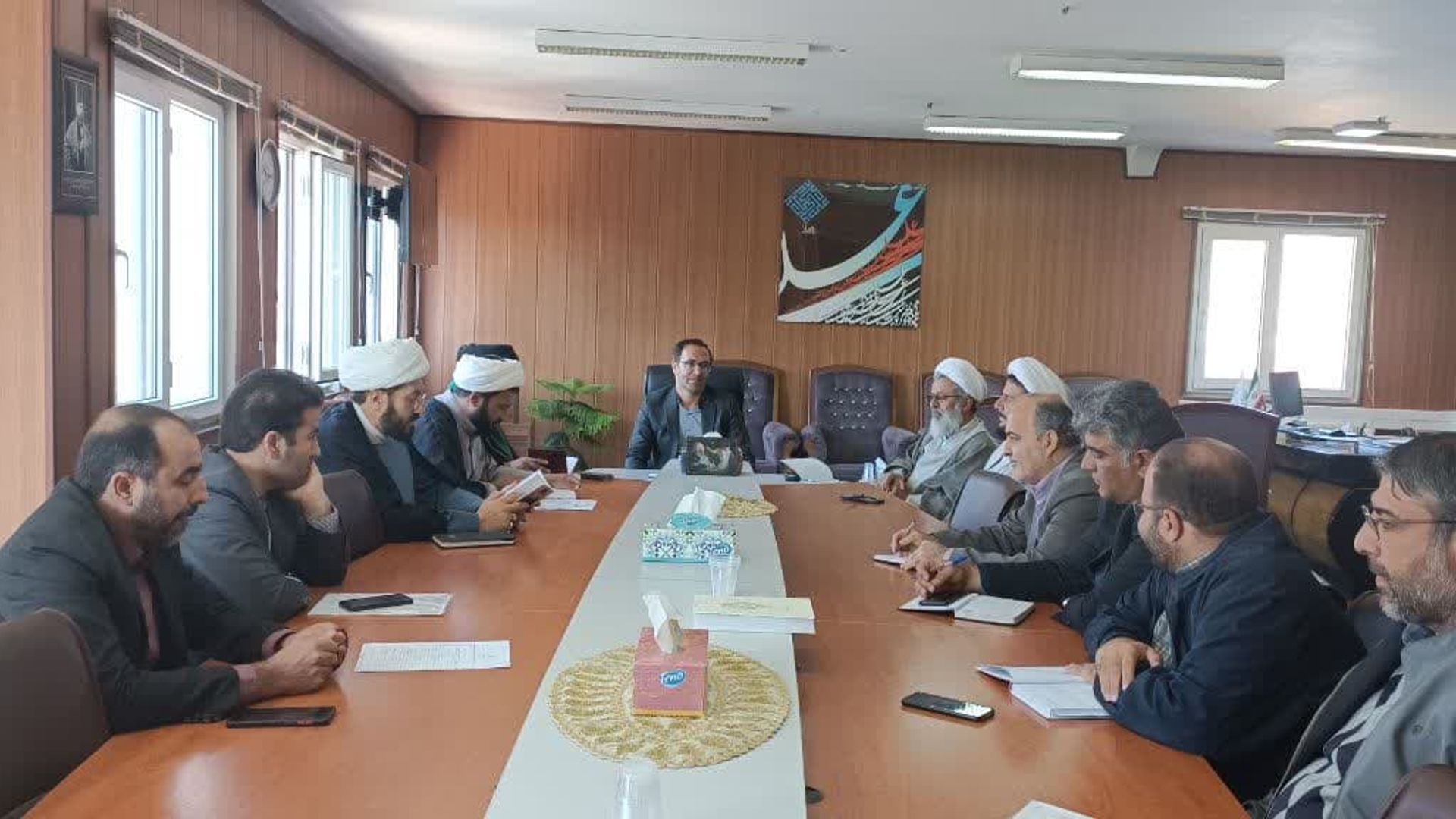 جلسه راهبری مساجد شهرستان برگزار شد.