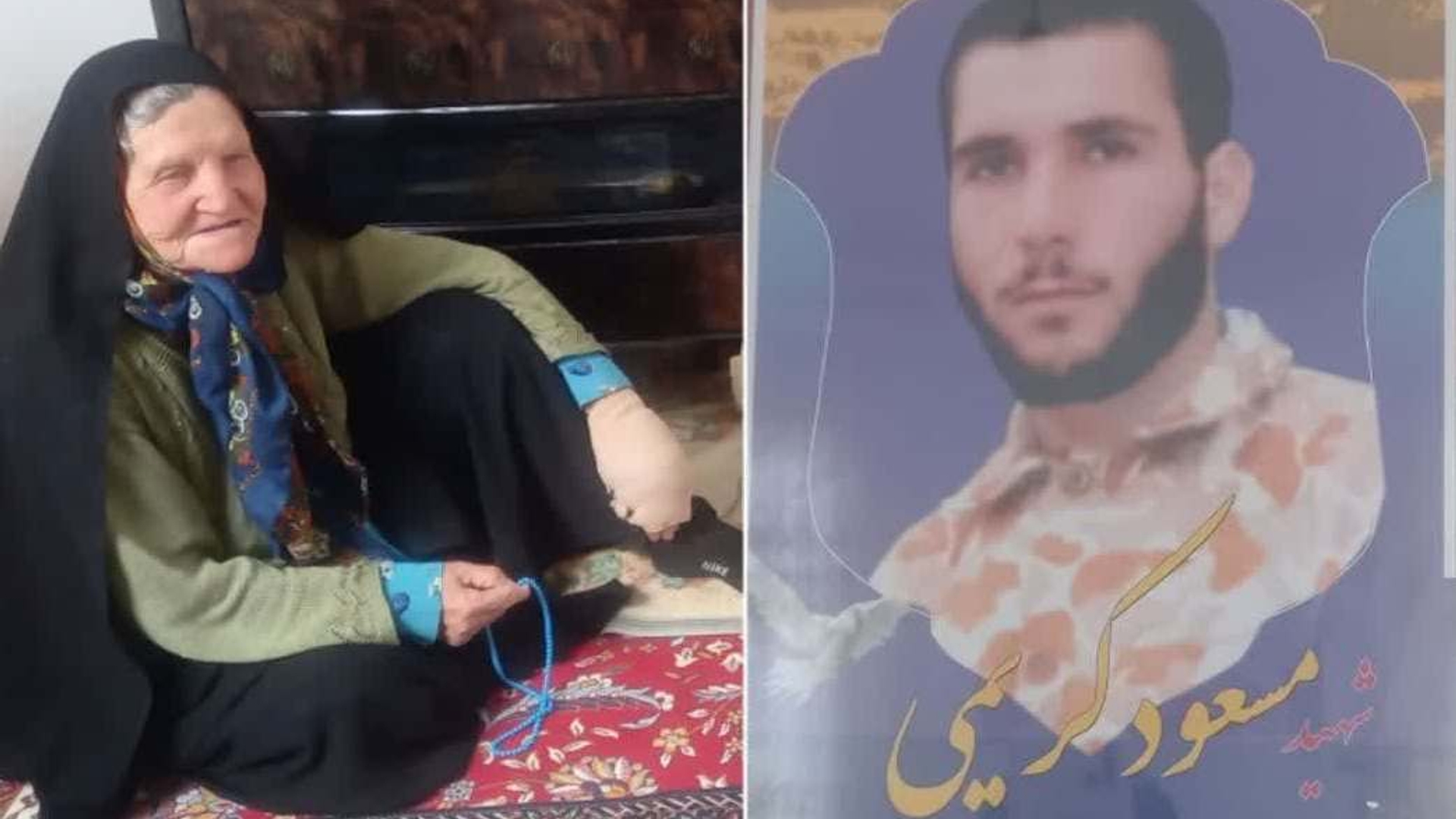 دیدار و عیادت از مادر شهید معظم مسعود کریمی