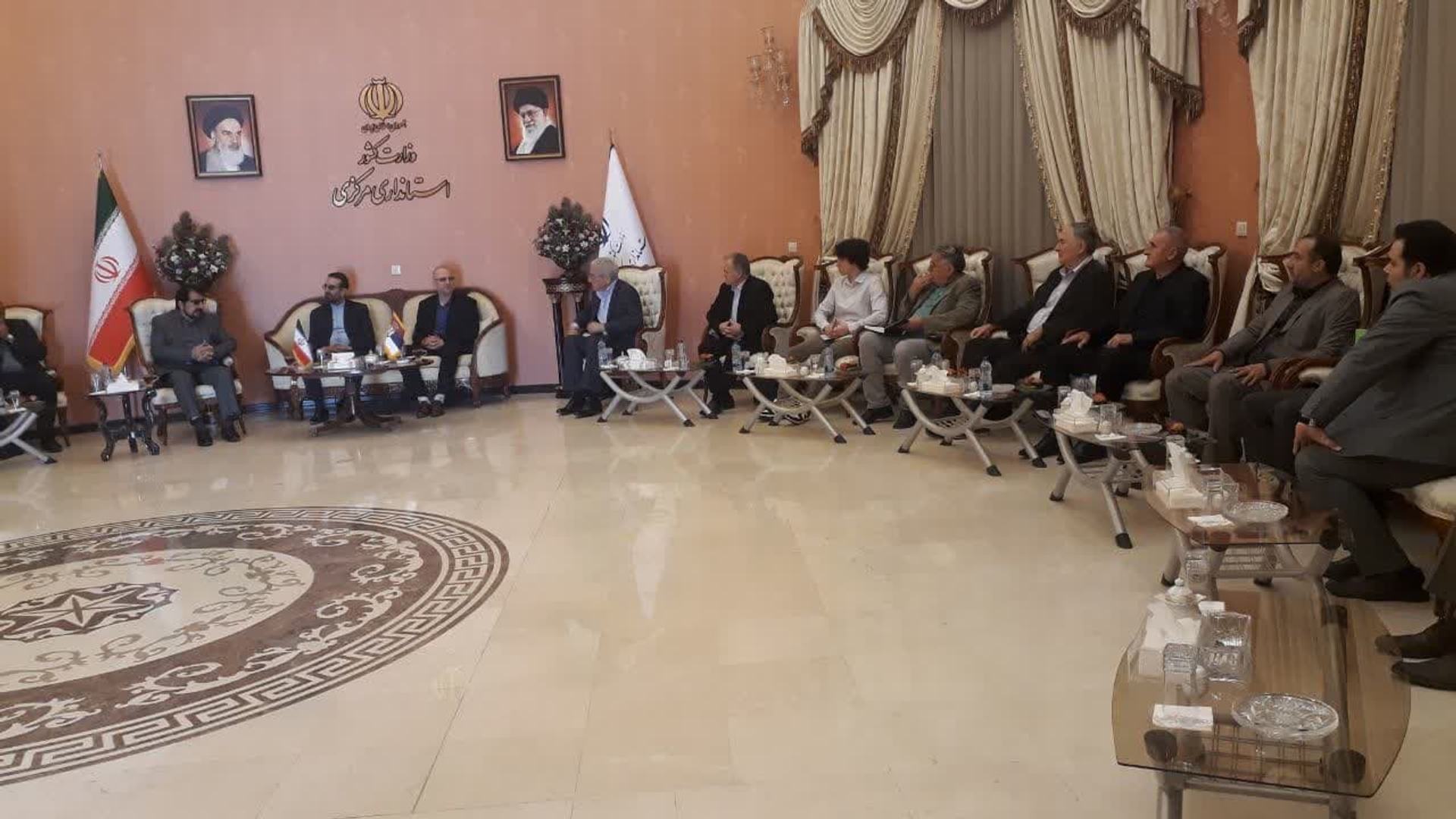 استقبال از سفیر صربستان