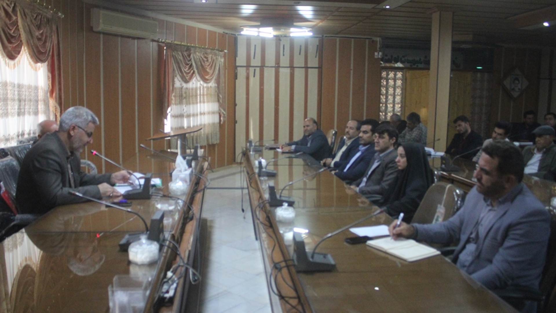 گردهمایی اعضای هیات های اندیشه ورز ادارات شهرستان خمین برگزار شد