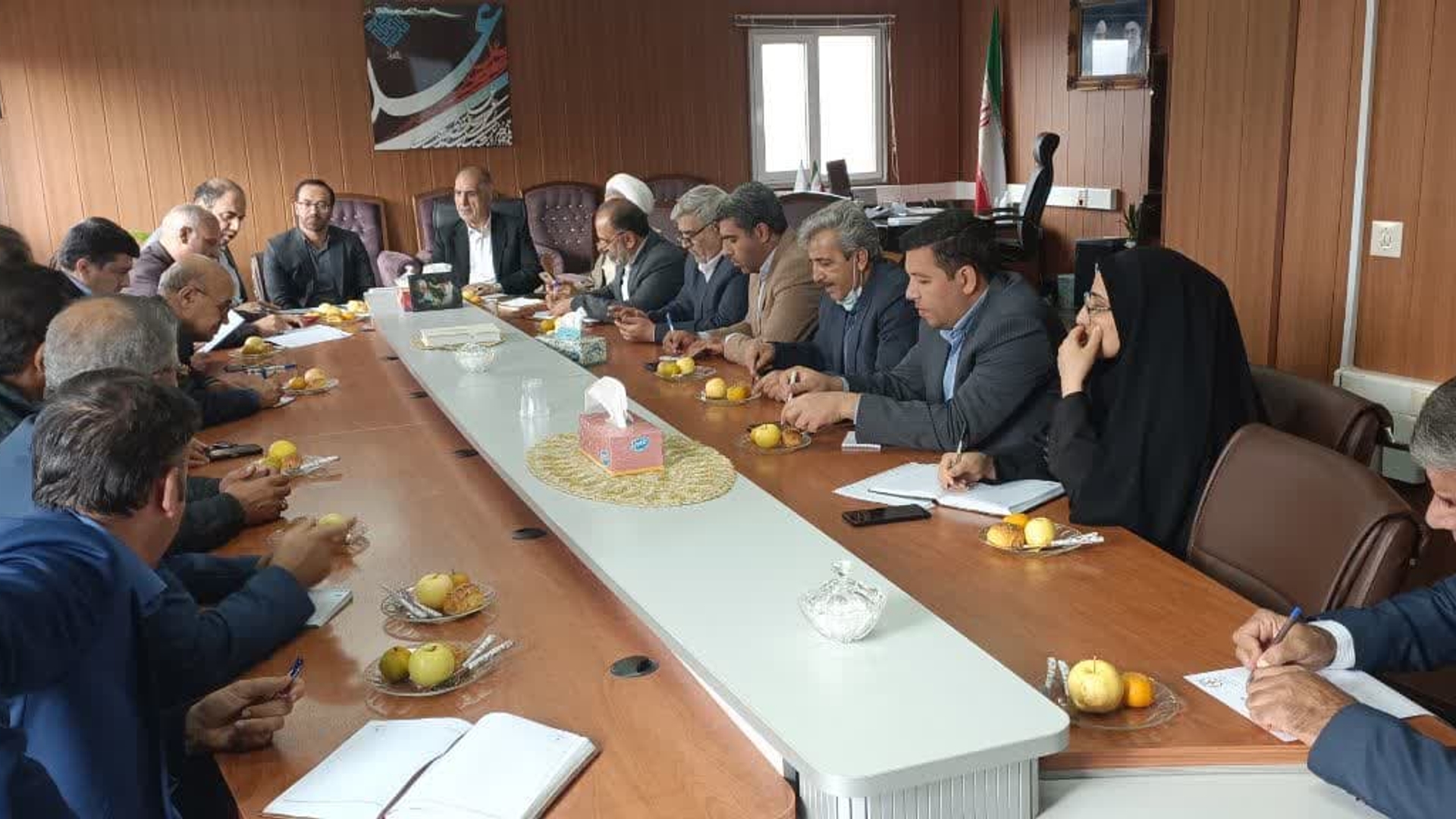 جلسه بررسی وضعیت اجرای پروژه آب هفتیان برگزار شد    :