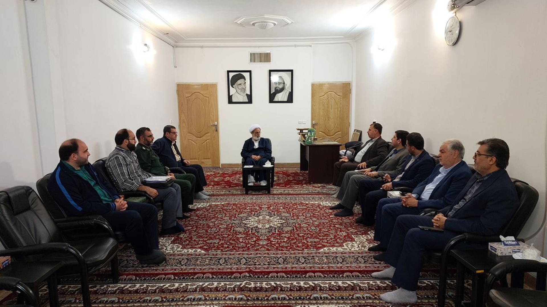 جلسه هماهنگی و تصمیم گیری درخصوص روند اجرای طرح توسعه یادمان شهدای گمنام شهر محلات