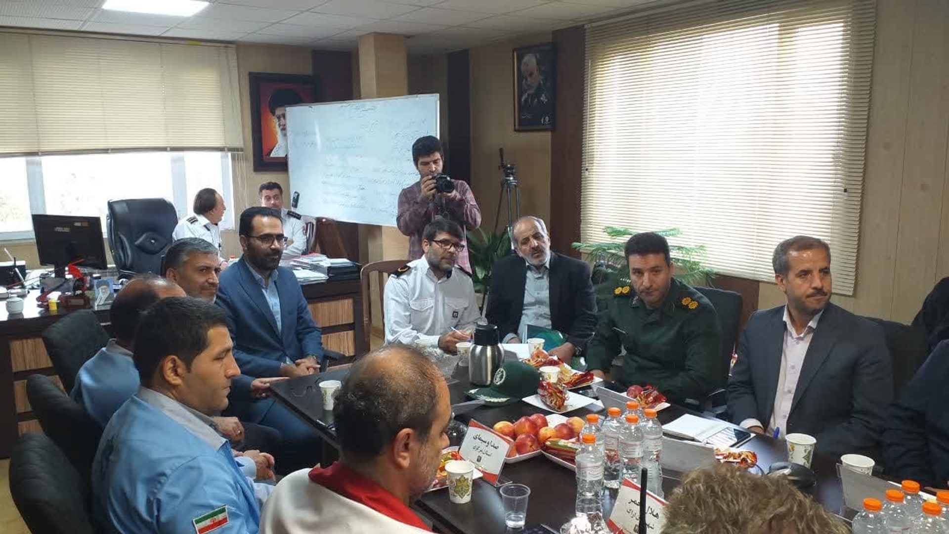 برگزاری رزمایش شهری.