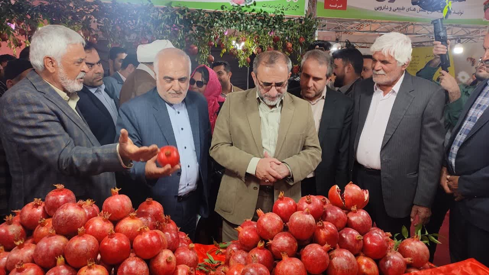 آغاز به کار جشنواره ملی انار در شهر یاقوت‌های سرخ- جشنواره ملی تولید و صادرات انار ساوه ثبت ملی شد