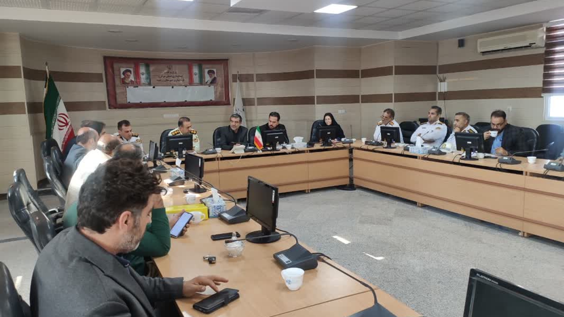 جلـسه شورای ترافـــــــــیک شهرستان زرندیه