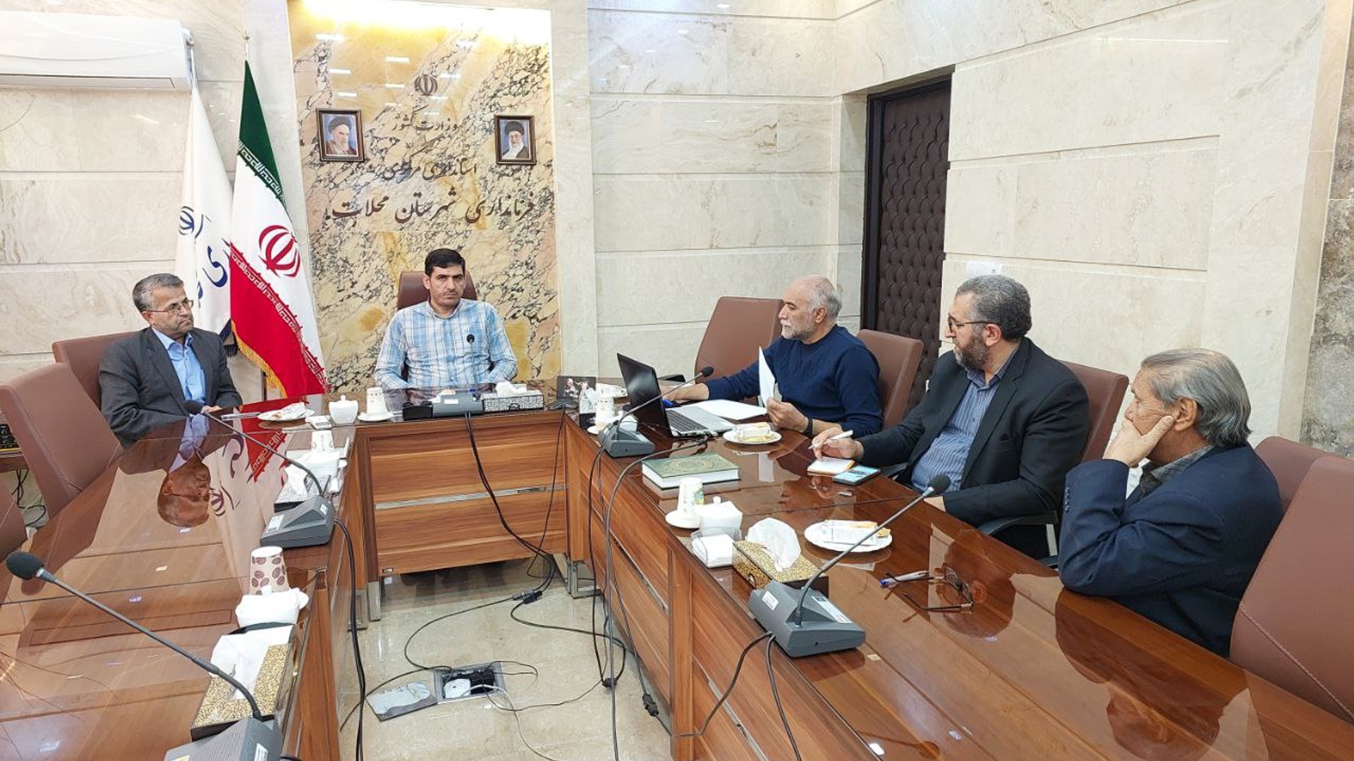 جلسه  کمیته انطباق شهرستان محلات.