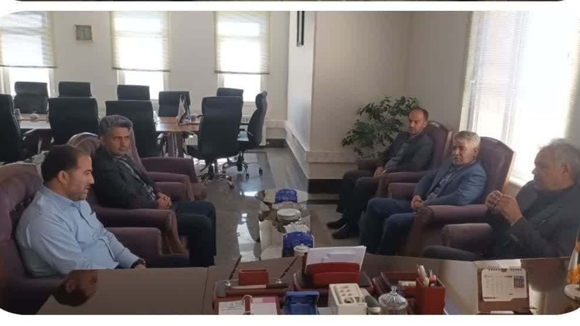 دیدار رئیس جهاد کشاورزی استان با فرماندار شهرستان خنداب