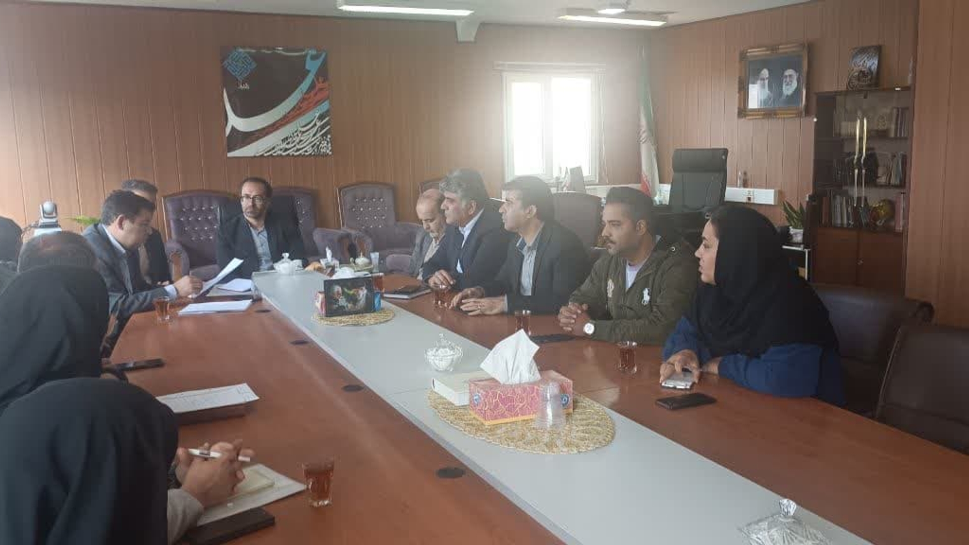 جلسه هیات مدیره شرکت تعاونی دهیاری‌های بخش مرکزی به برگزار شد‌.