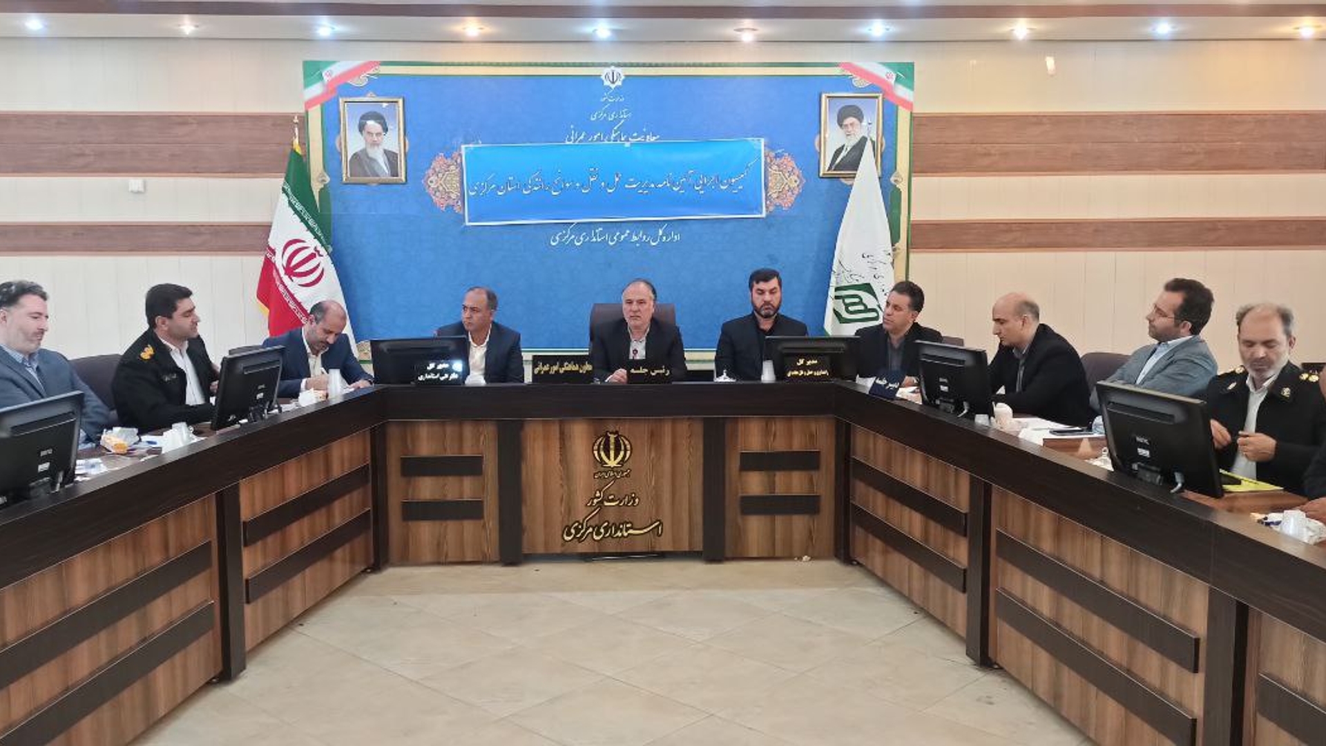 کمیسیون اجرایی آیین نامه مدیریت حمل و نقل و سوانح رانندگی استان مرکزی برگزار شد..