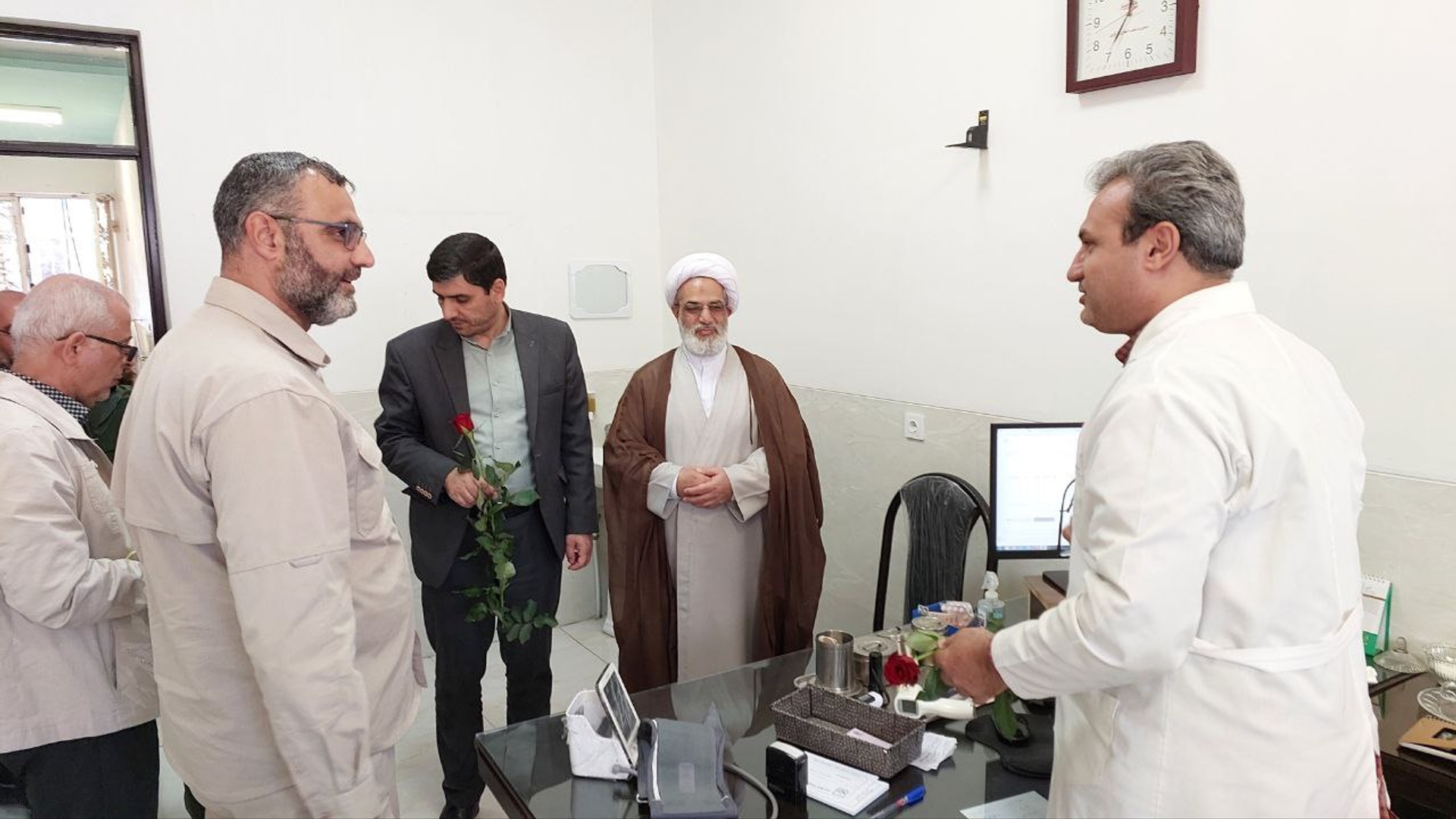 تجلیل از پرستاران و کادر درمان شهر محلات