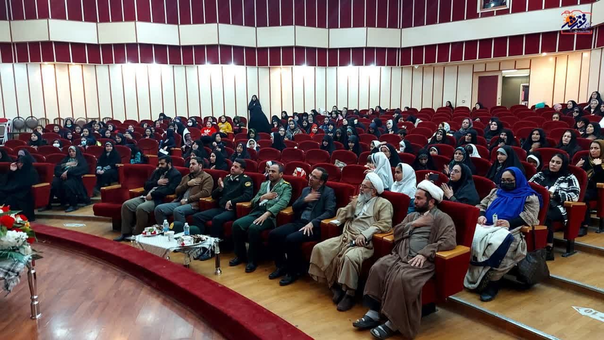 اجتماع دختران حاج قاسم در تفرش برگزار شد.