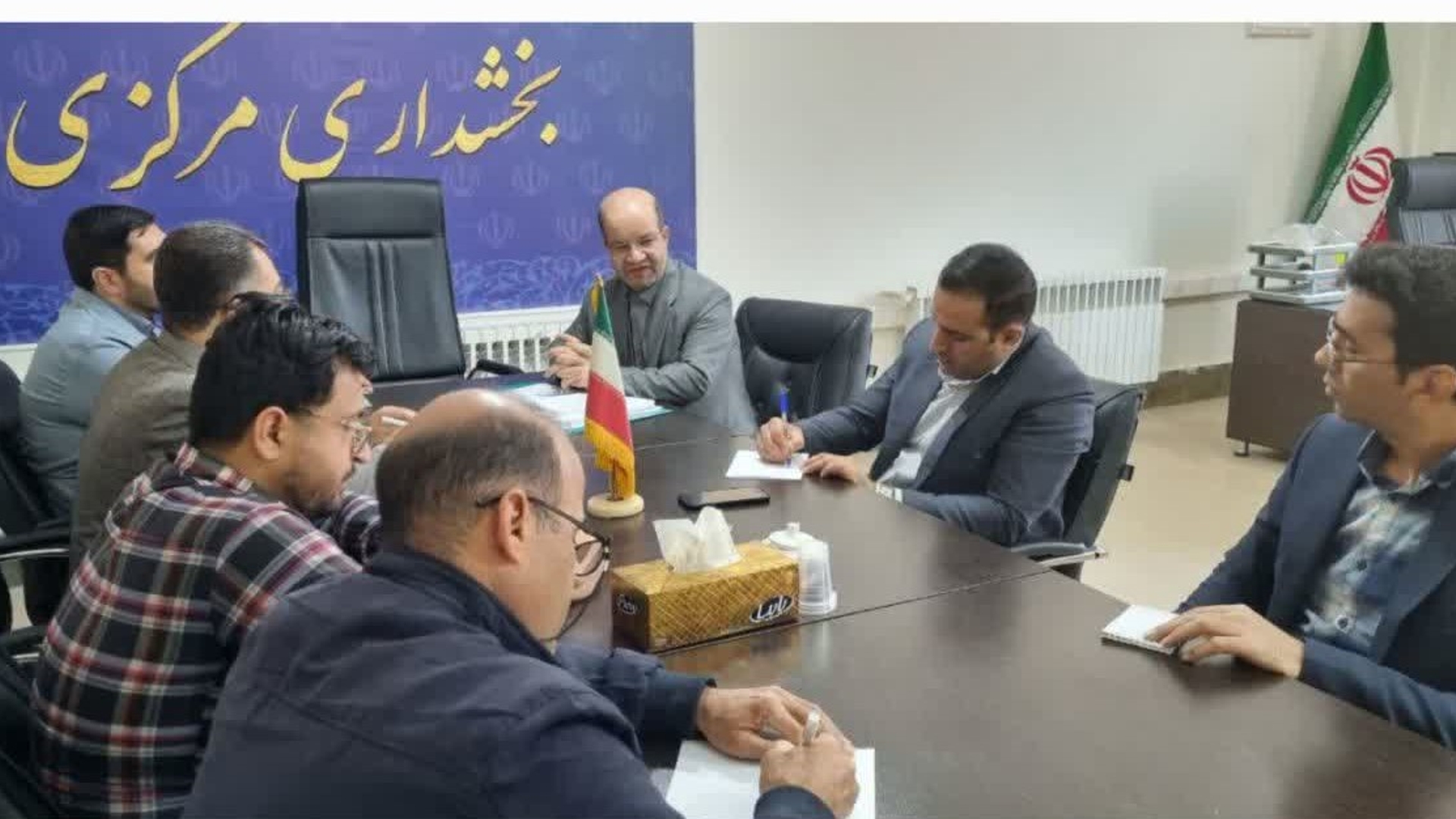 جلسه مشترک 21-08-1402 هیات بازرسی انتخابات استان مرکزی با هیات شهرستان خنداب