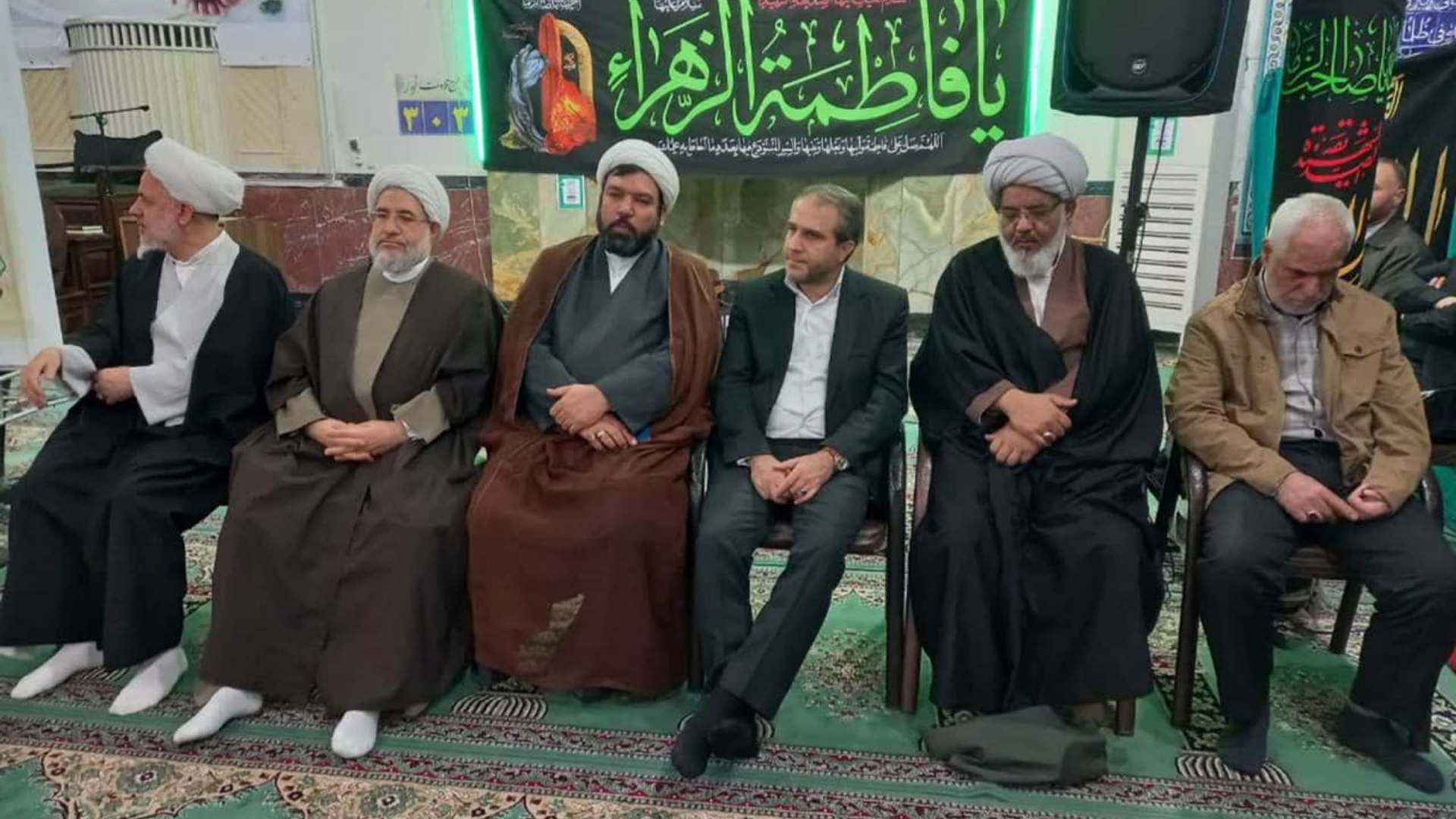 آیین نکوداشت شهدای طلبه و علمای ساوجی