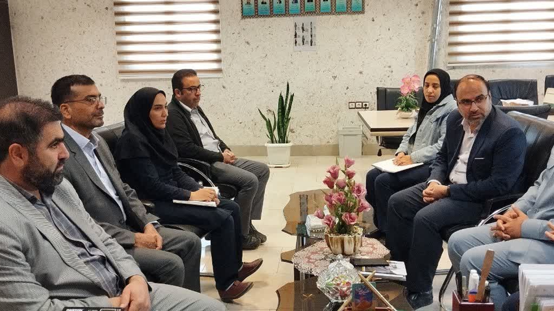 دیدار و جلسه هیات بازرسی انتخابات استان با فرماندار و هیات شهرستان فراهان