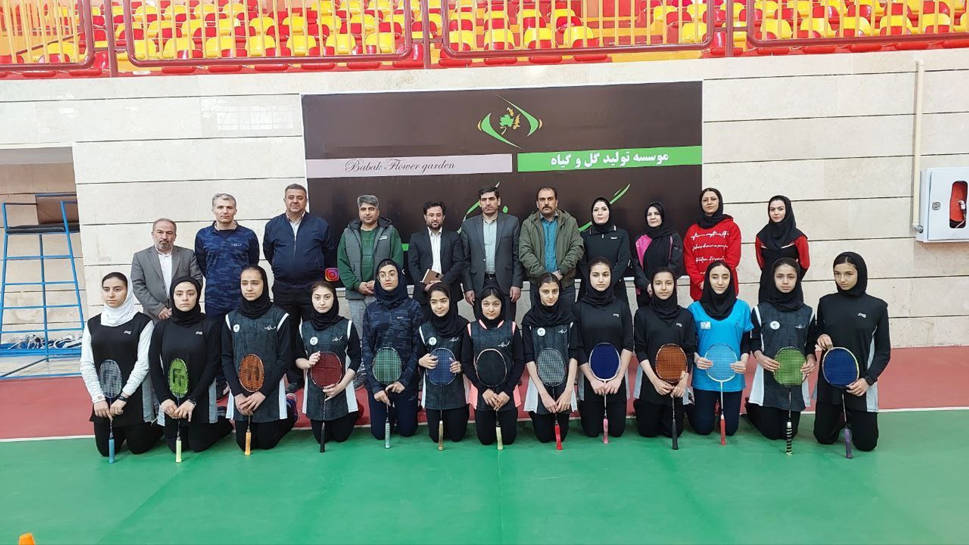 بازدید سرپرست فرمانداری شهرستان محلات از اردوی استعداد پروری در رشته بدمینتون دختران