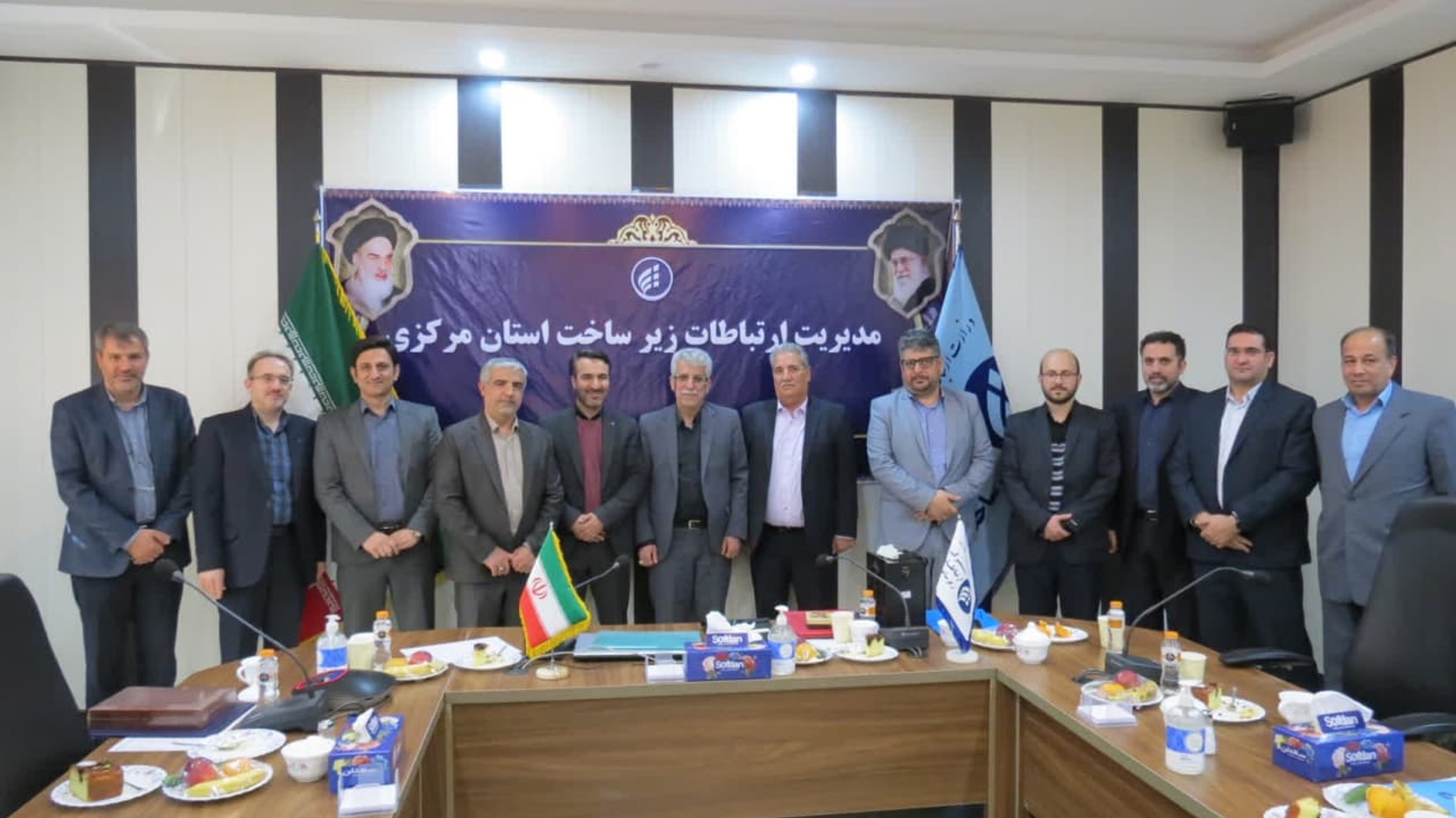 برگزاری مراسم تودیع و معارفه مدیر شرکت ارتباطات زیرساخت استان