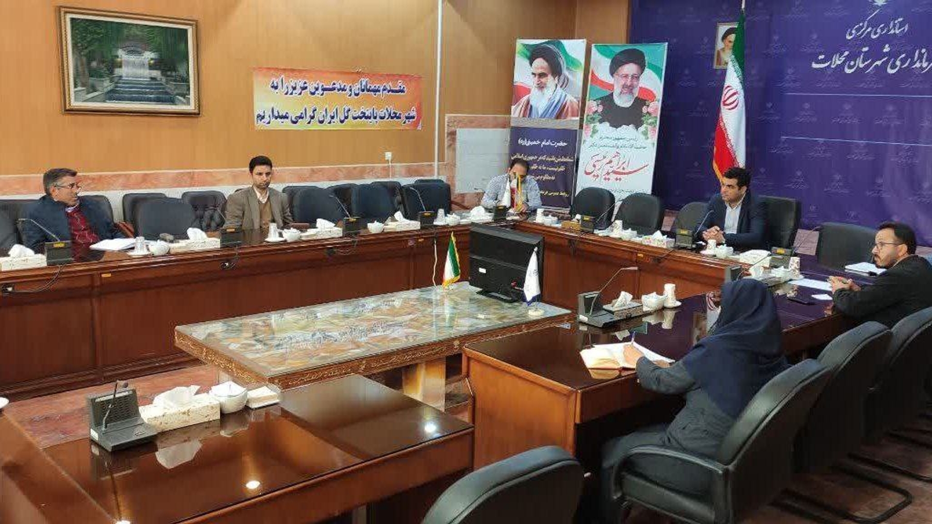 جلسه کمیسیون امور دانشجویی شهرستان  محلات