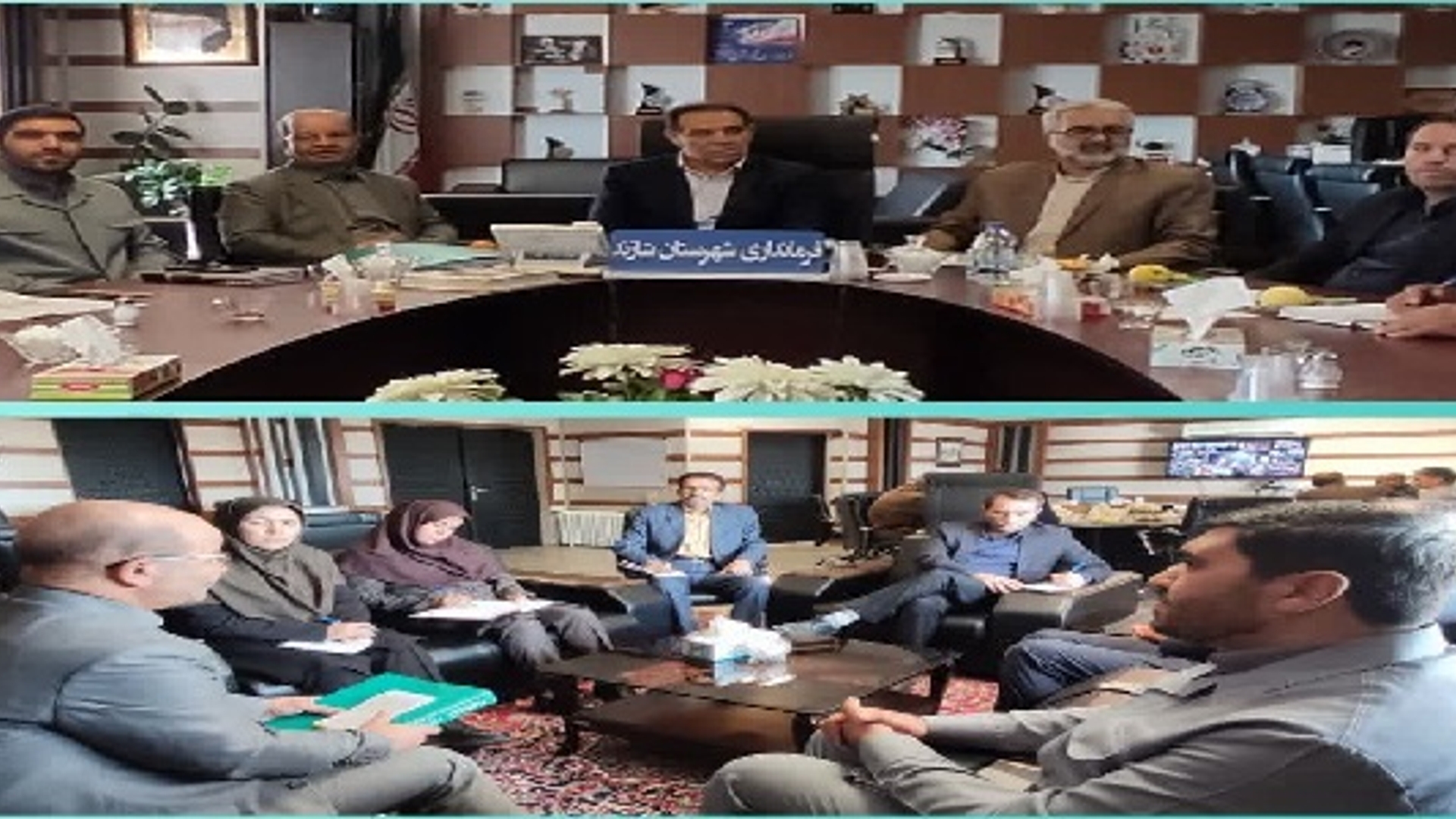 اولین جلسه هیئت بازرسی انتخابات شهرستان شازند