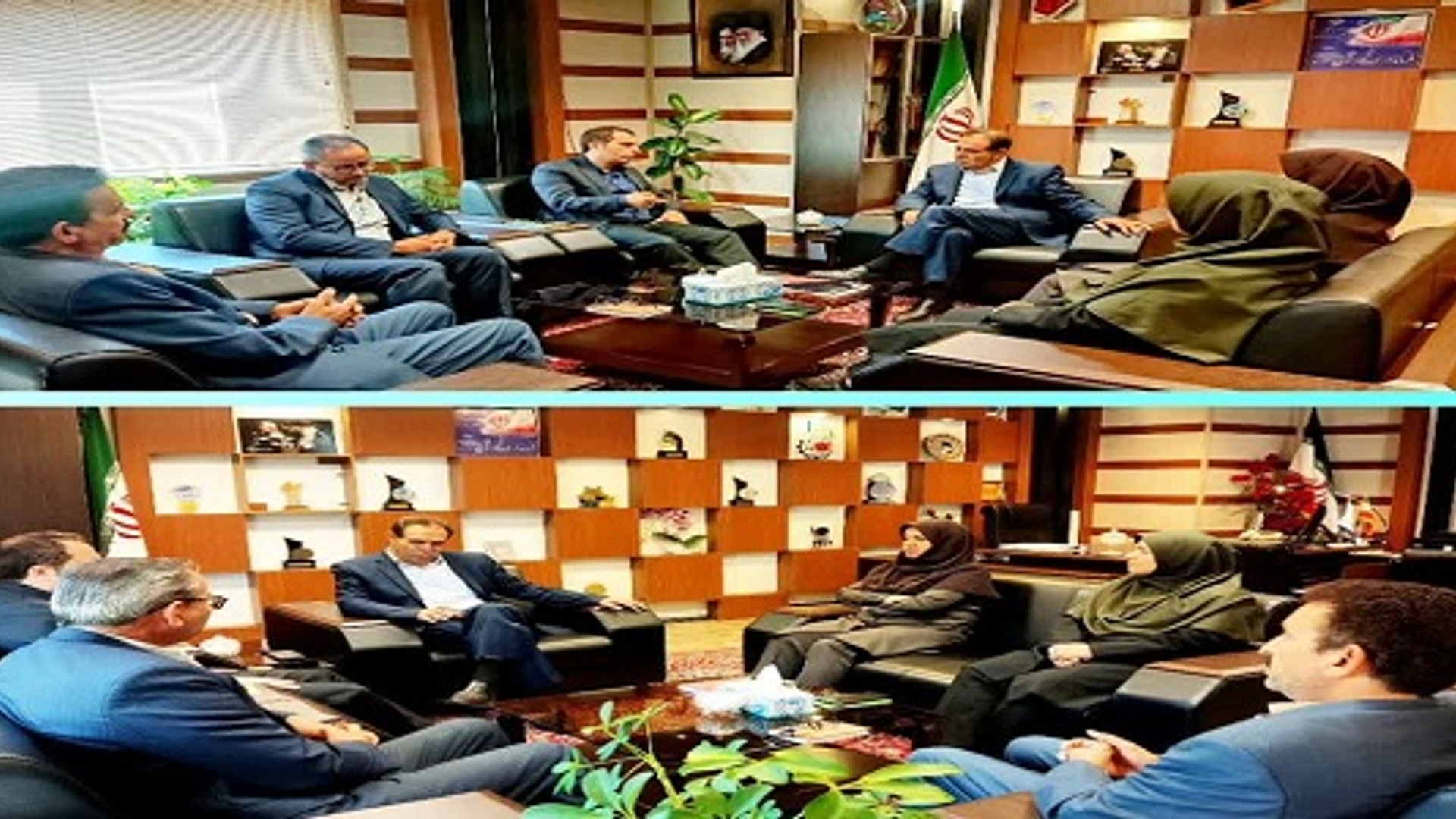 نشست هیئت بازرسی انتخابات با سرپرست فرمانداری شهرستان شازند