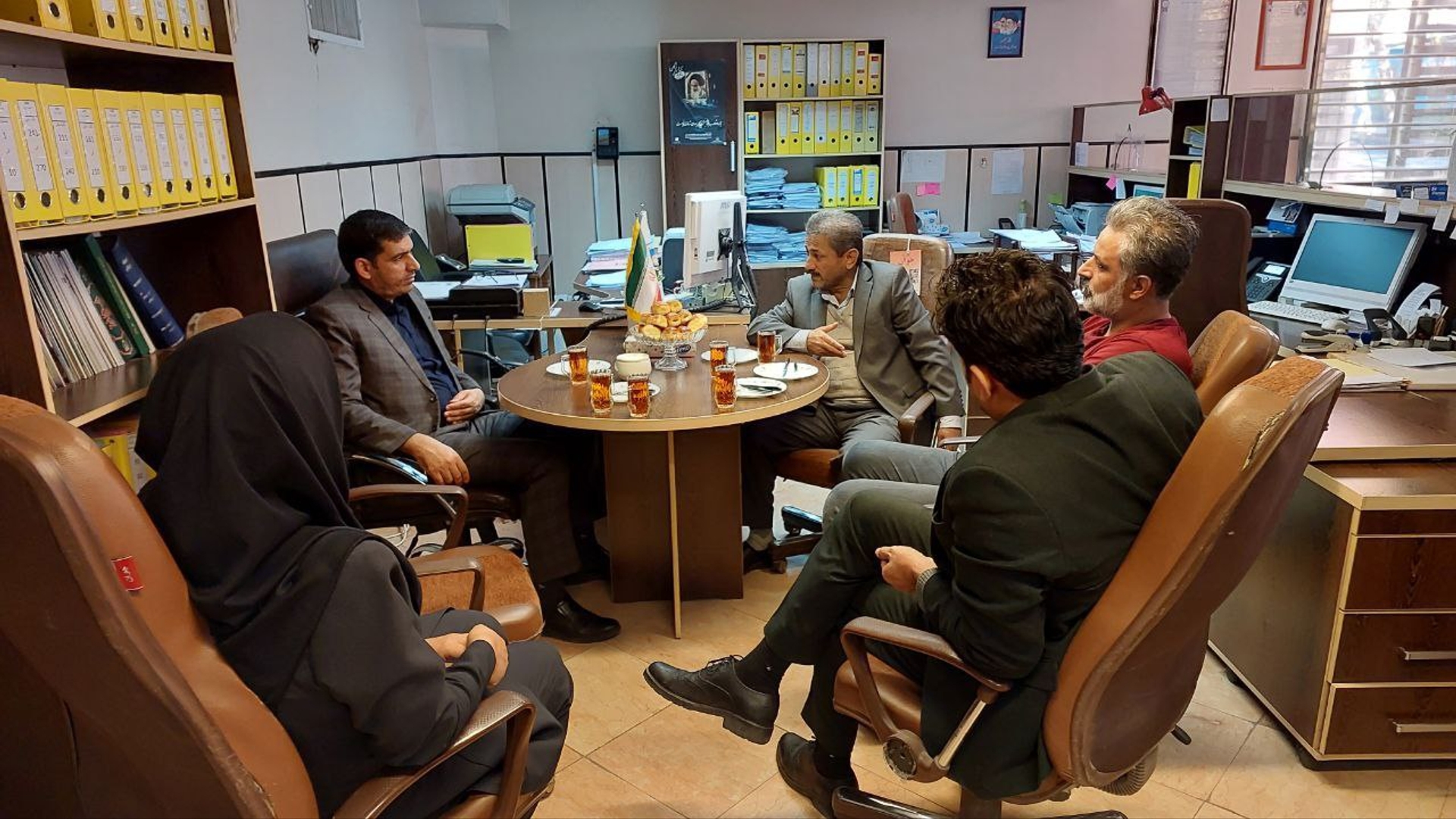 بازدید میدانی شعبه مرکزی بیمه ایران شهرستان محلات