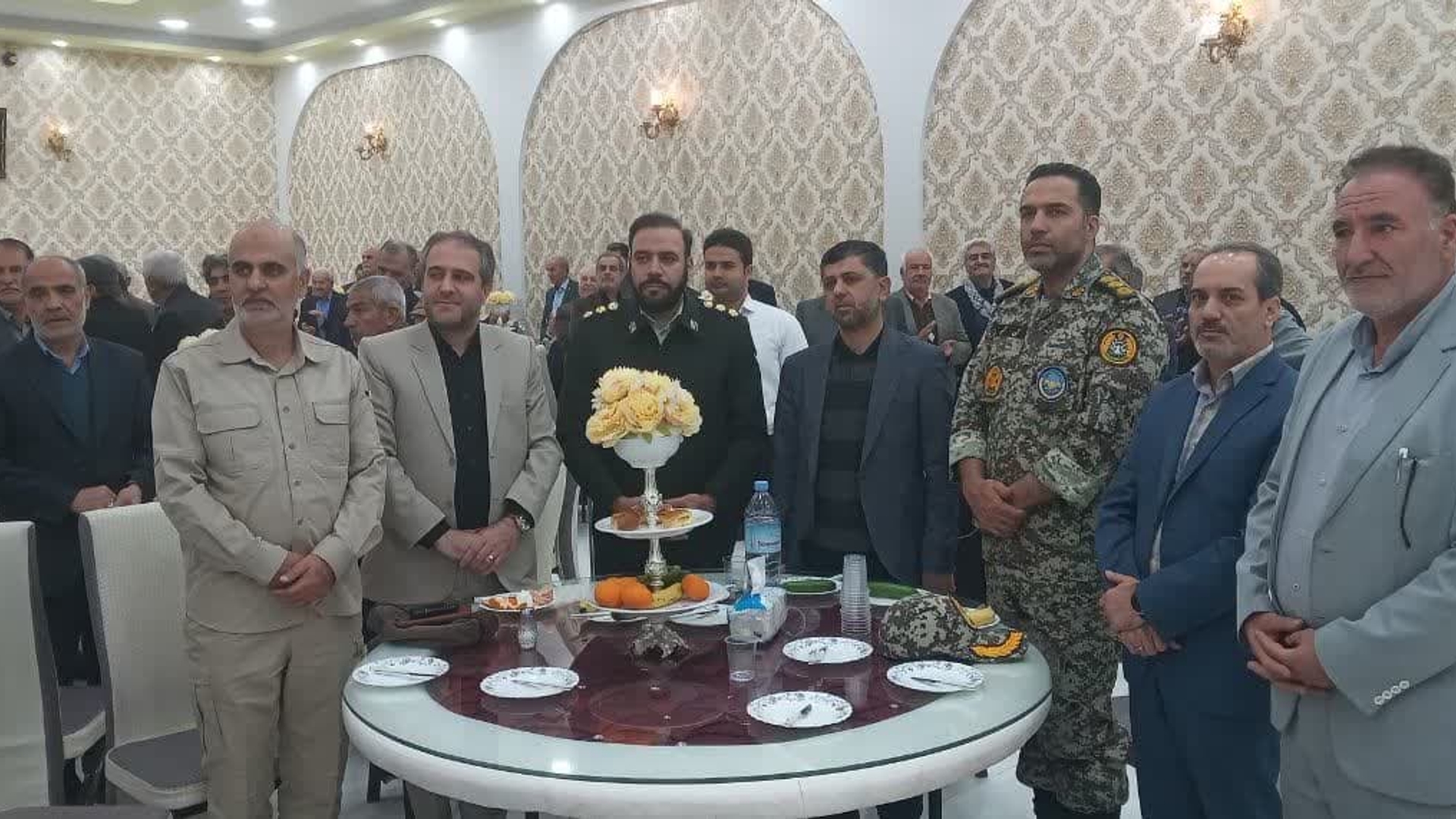 گردهمایی پیشکسوتان نیروهای مسلح شهرستان ساوه