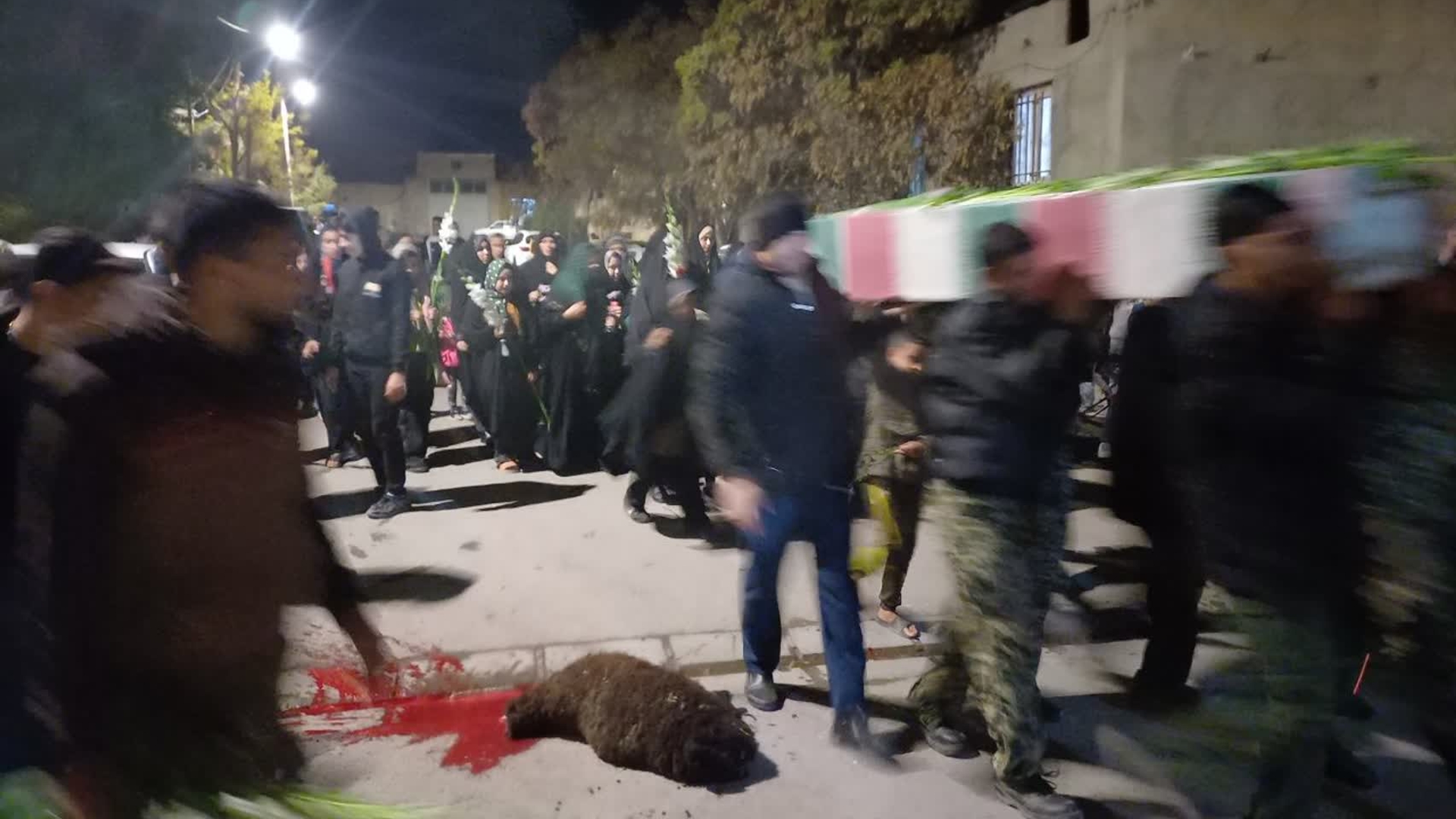 استقبال شکوهمندانه مردم متدیّن بخش زاویه از شهدای گرانقدر گمنام