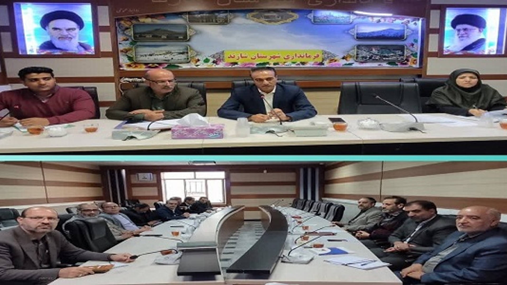 جلسه کارگروه گندم، آرد و نان شهرستان شازند