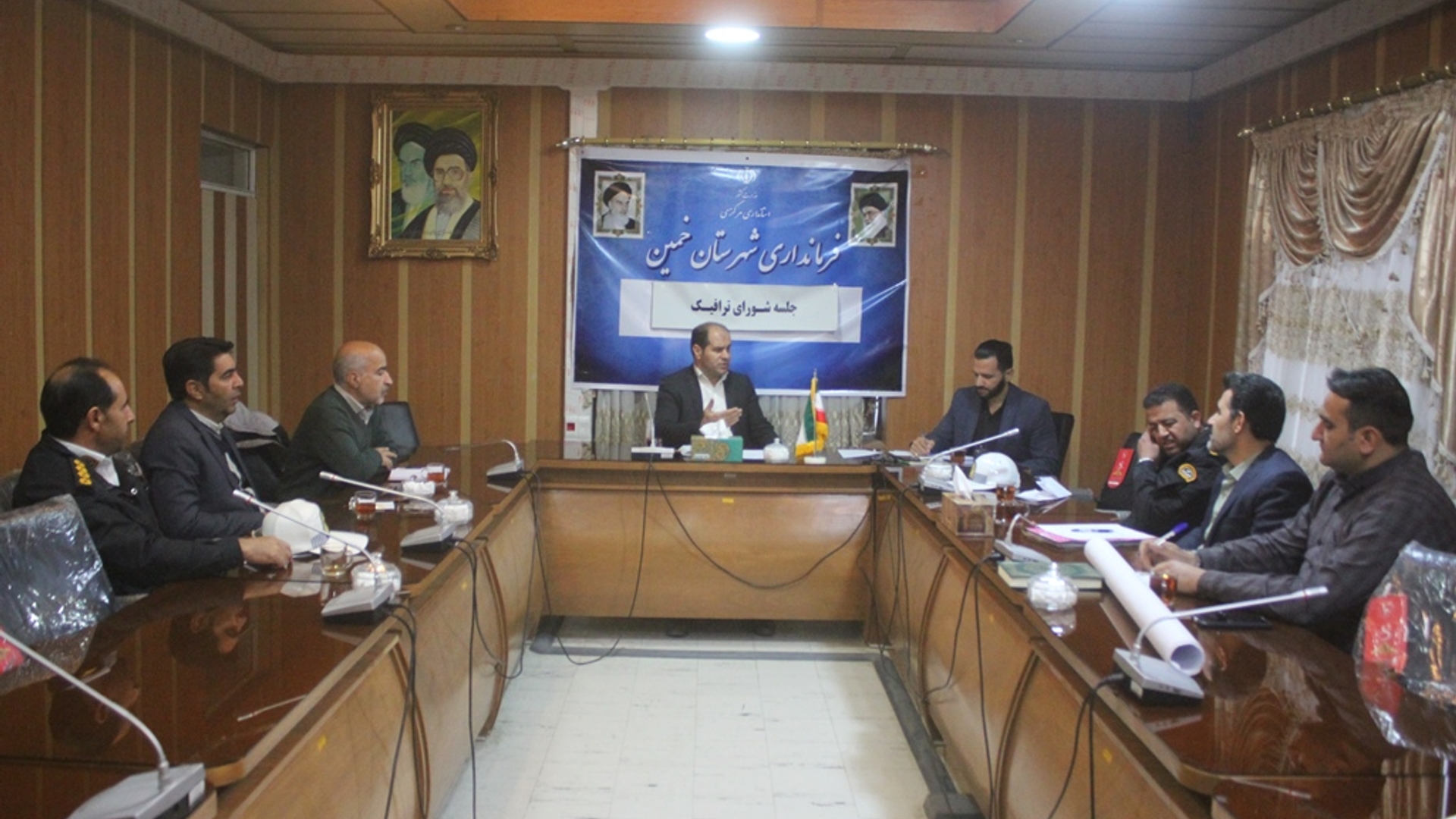 هفتمین جلسه شورای ترافیک شهرستان خمین در سال 1402 برگزار شد