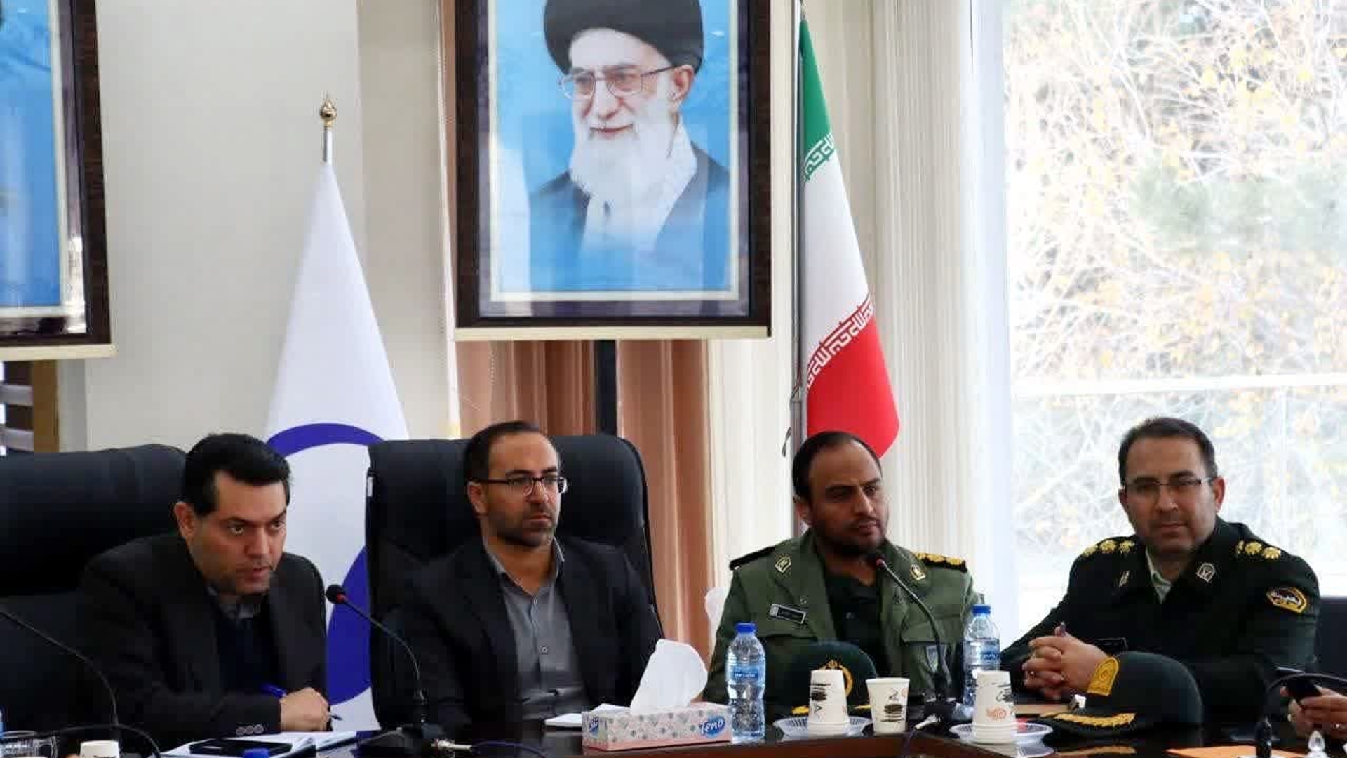 جلسه هیئت رئیسه دانشگاه علوم پزشکی استان در تفرش برگزار شد.