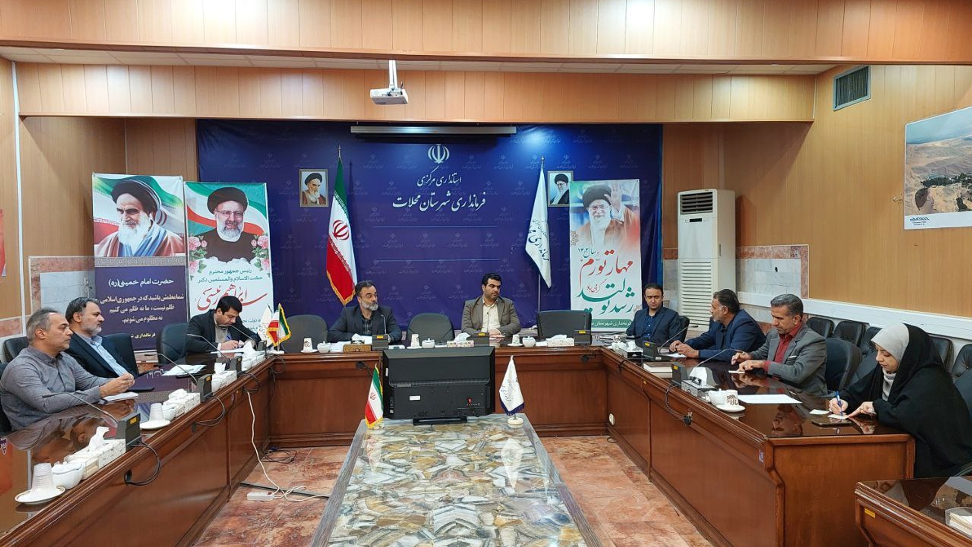 جلسه کمیته اقدام مشترک تنظیم بازار شهرستان محلات برگزار شد.