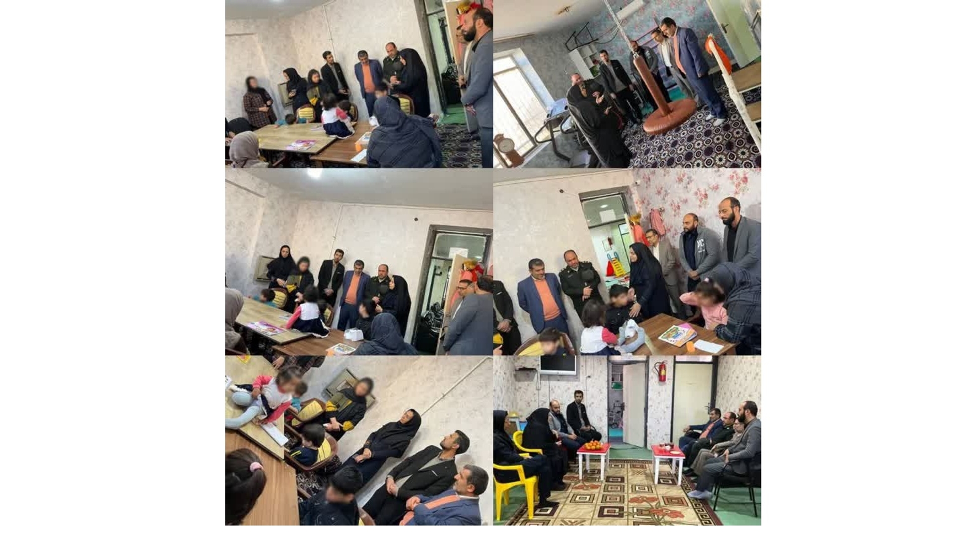 بازدید از مرکز توانبخشی سپهر نوین شهرستان زرندیه