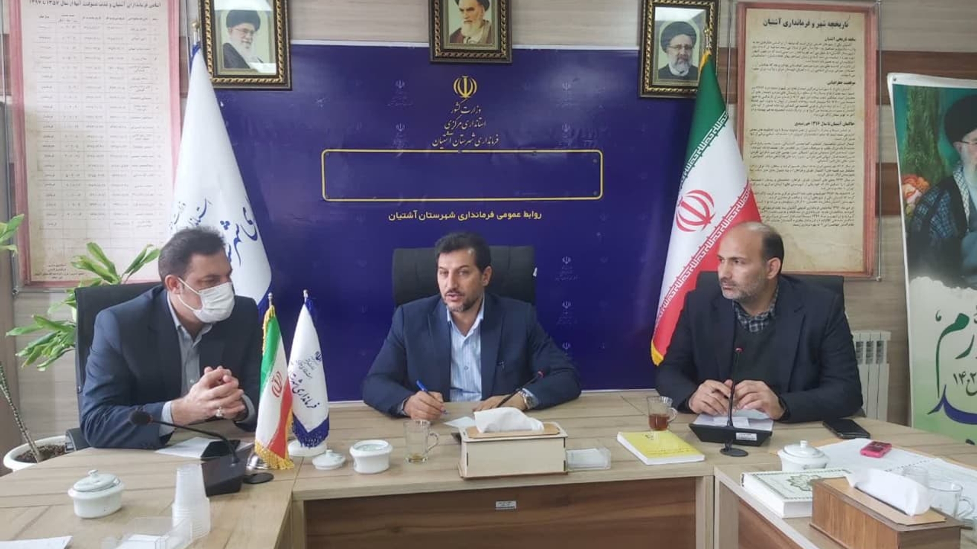 فرماندار شهرستان آشتیان بر لزوم مقابله با ساخت و سازهای غیر مجاز تاکید کرد و گفت: برخورد قاطع با ساخت و سازهای غیرمجاز در دستور کار دستگاه‌ های ذیربط قرار گیرد.