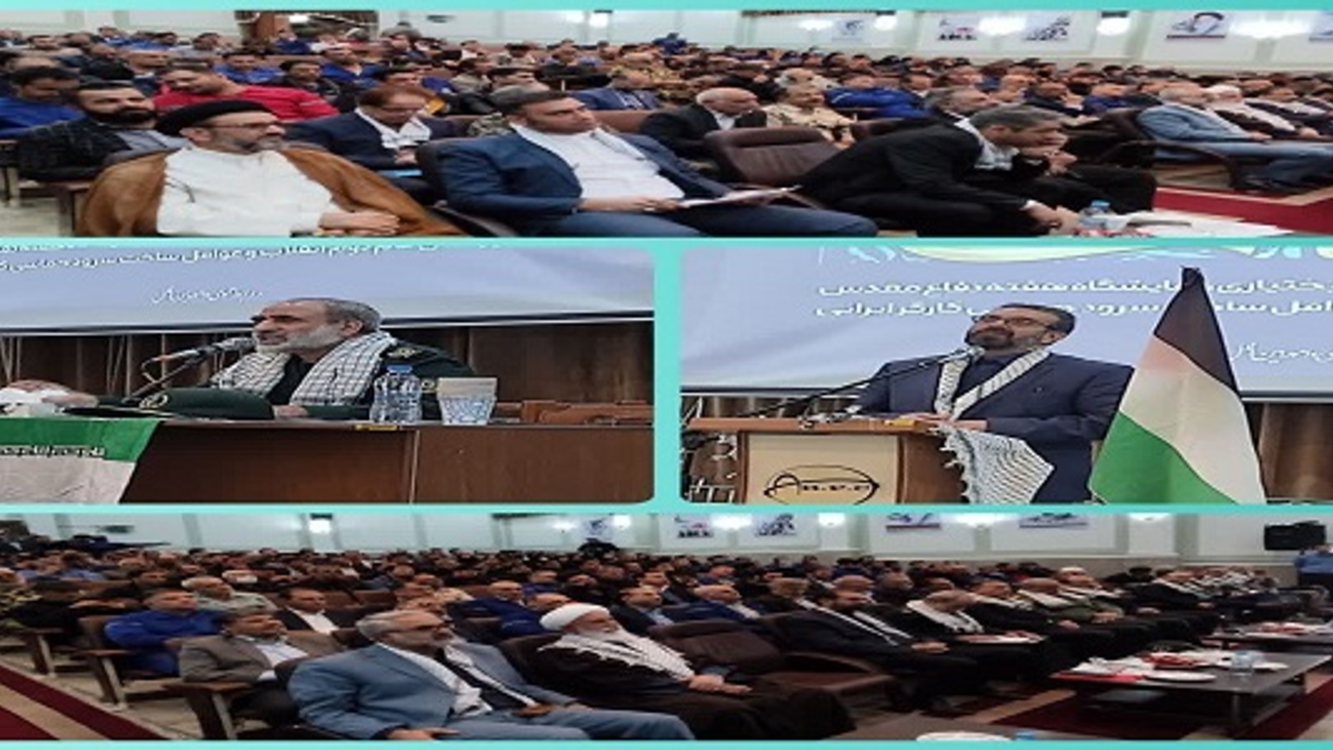 علی رغم تهدیداتِ پیچیده دشمن، شتاب و رشد پیشرفت‌های صنایع ما در حوزه‌های نظامی و دفاعی قابل مقایسه با گذشته نیست و دشمن از این موضوع در هراس و نگرانی است و این نتیجه تفکر بسیجی است.