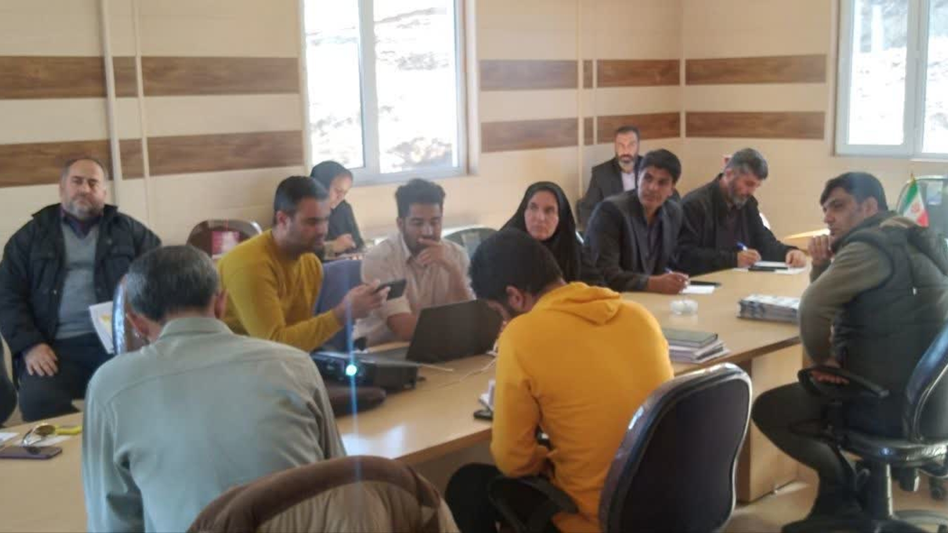 برگزاری کارگاه آموزشی با عنوان آشنایی با سامانه ستاد ویژه دهیاران بخش خرقان شهرستان زرندیه