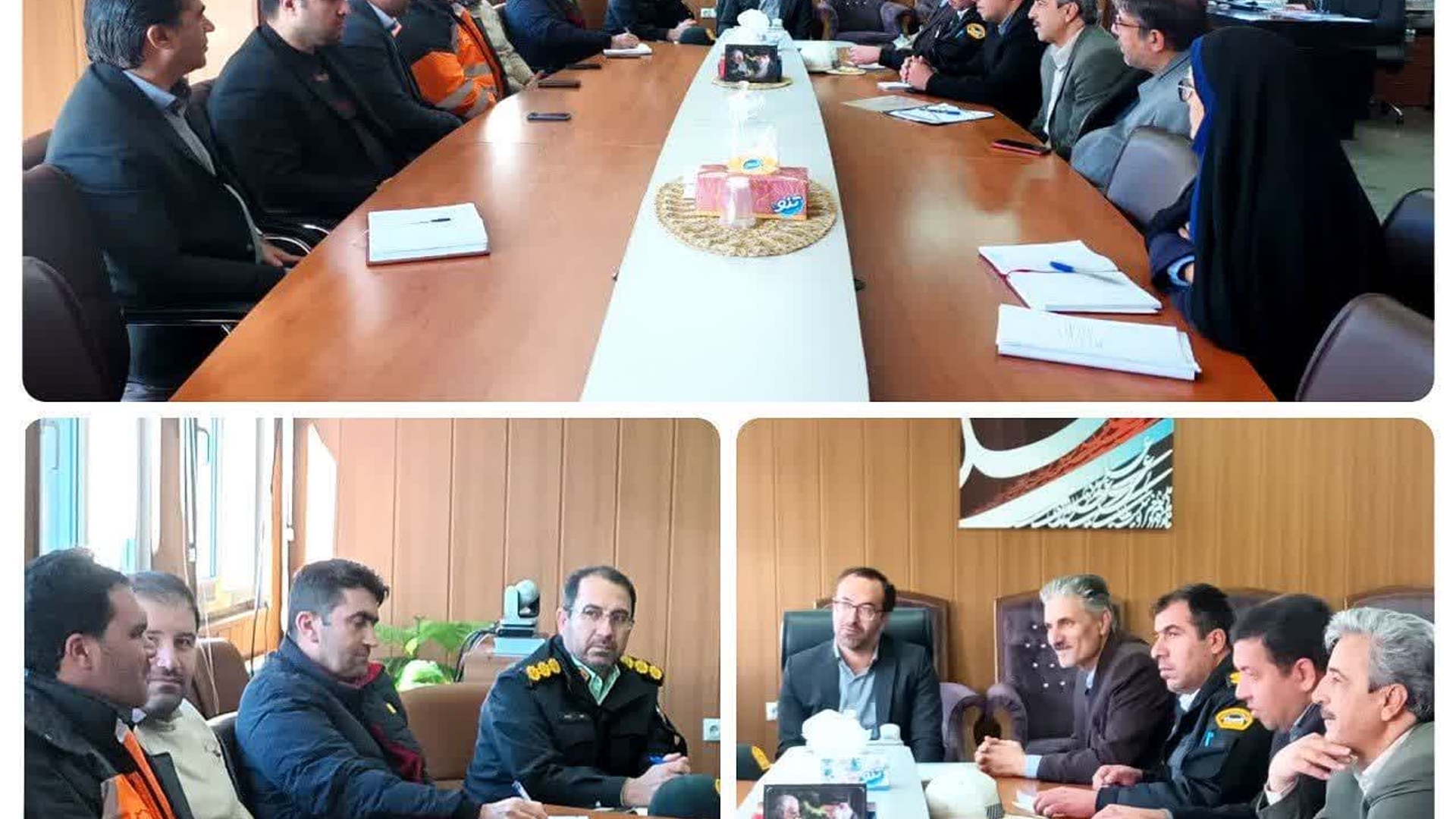 جلسه شورای ترافیک شهرستان تفرش به ریاست دکتر اتابکی فرماندار تفرش و با حضور سرهنگ فراهانی فرمانده نیروی انتظامی، نوروزی معاون راهداری اداره کل راهداری و حمل و نقل جاده‌ای استان مرکزی، شیخی رئیس اداره نگهداری ایمنی و حریم و شمسی رییس اداره راهداری و حمل و نقل جاده‌ای شهرستان تفرش و جمعی از مسئولین و مدیران دستگاه‌های اجرایی و انتظامی آن شهرستان تفرش در دفتر فرمانداری برگزار شد.