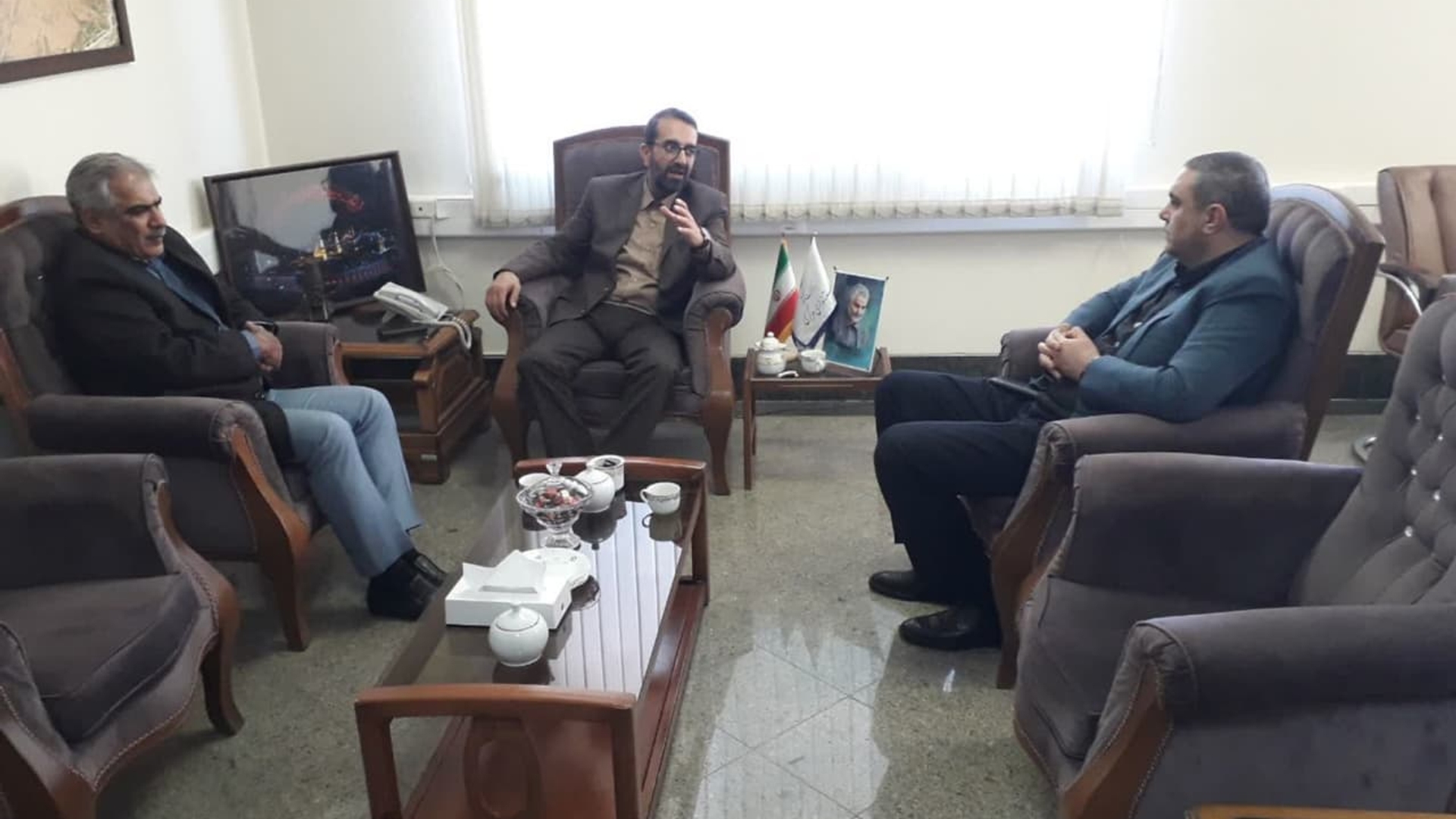 نشست با مدیر عامل نیروگاه حرارتی شازند