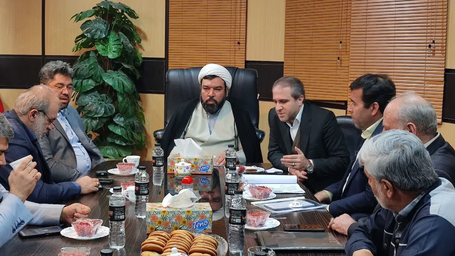 حضور مدیر عامل سازمان تامین اجتماعی کشور در شهرستان ساوه