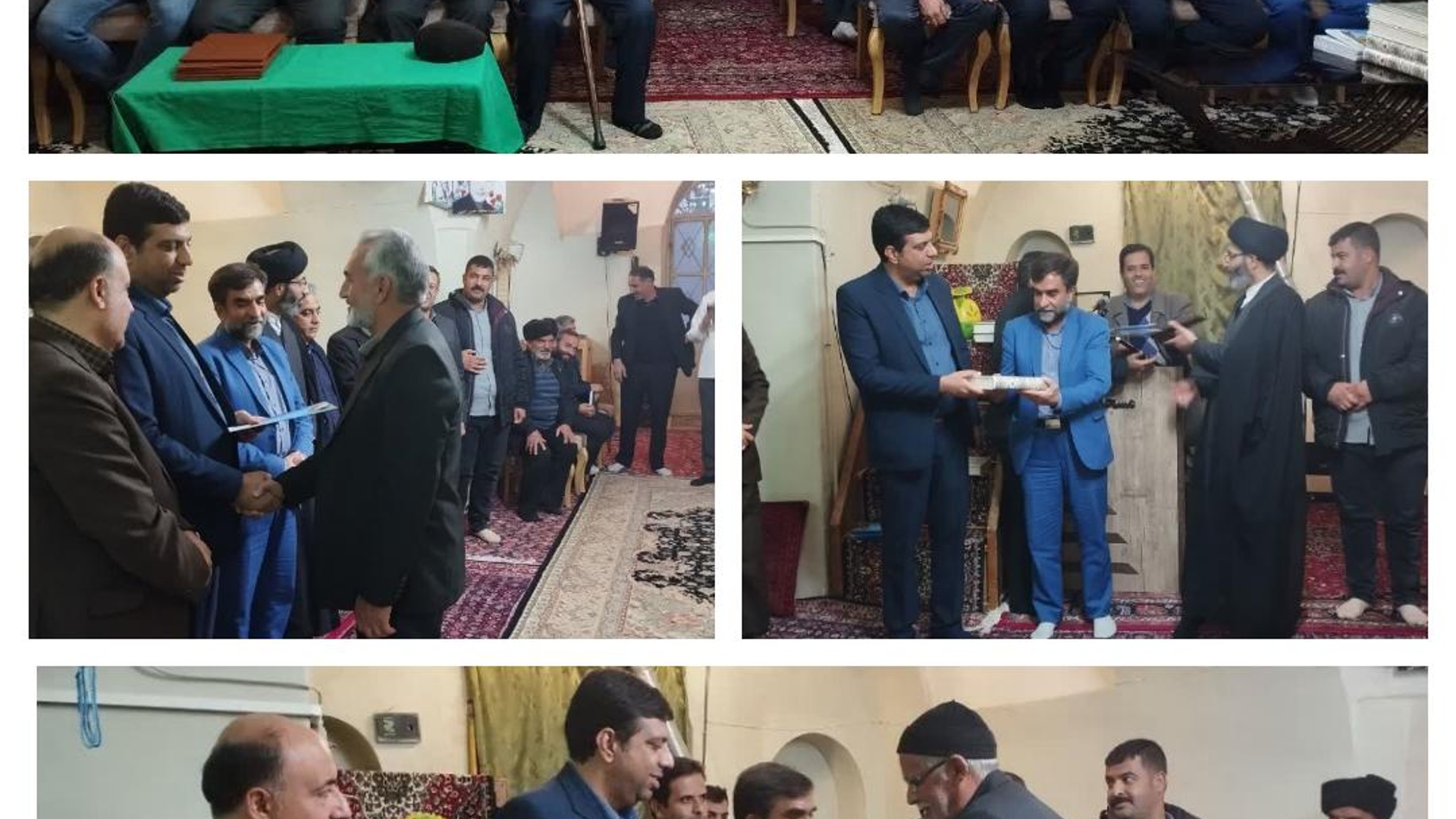 💢آیین تکریم و تودیع هیئت امنا امامزادگان شهسواران همزمان با معارفه اعضای جدیدهیئت  امنا این امامزادگان در جوار بقعه متبرکه این امامزادگان شریف و واجب التعظیم  با حضور فرماندار شهرستان اراک ، مدیران دستگاه‌های اجرایی و ادارات شهرستان برگزار گردید