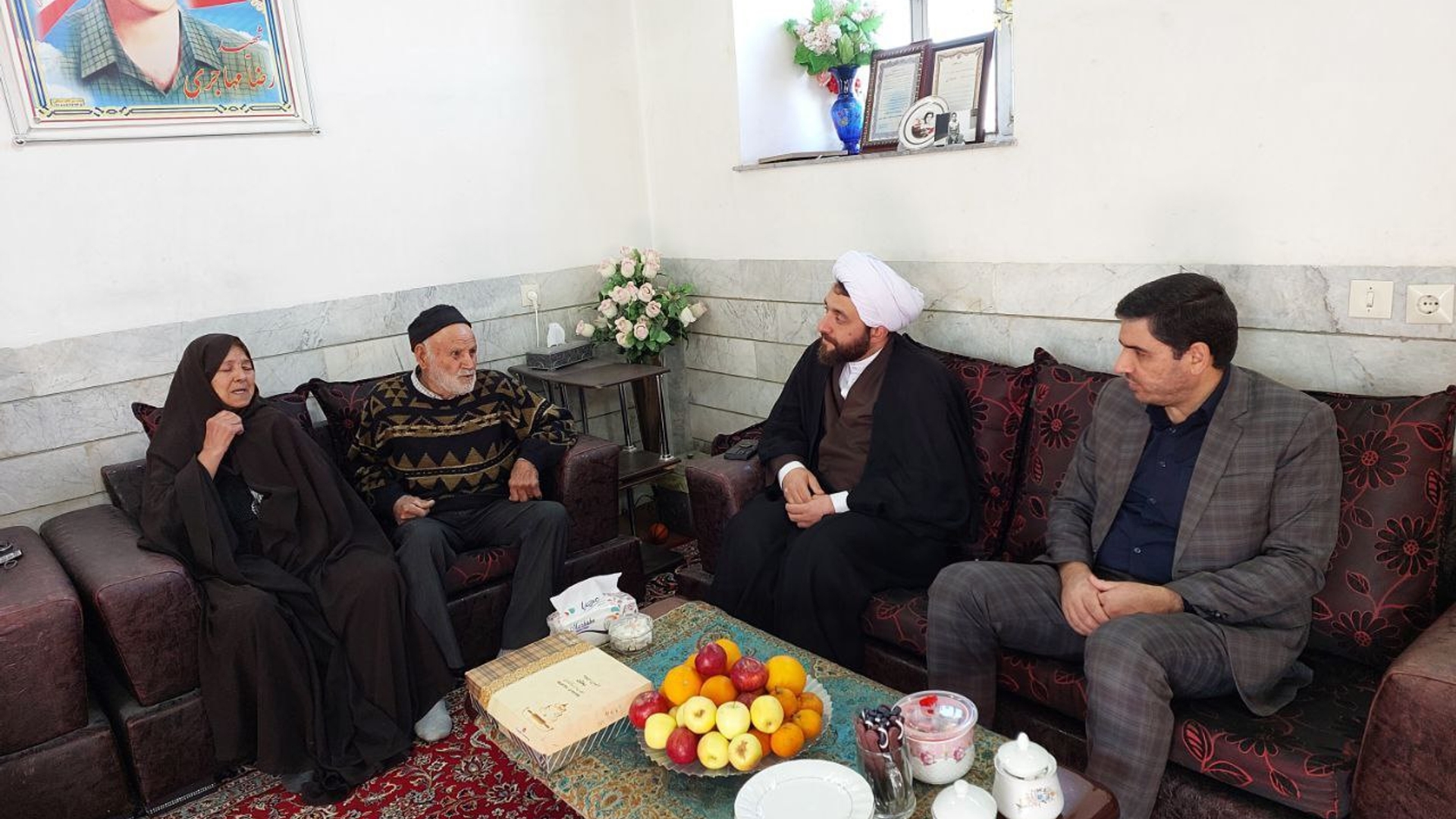 دیدار و تکریم مادران معزز شهدا در شهر نیم ور