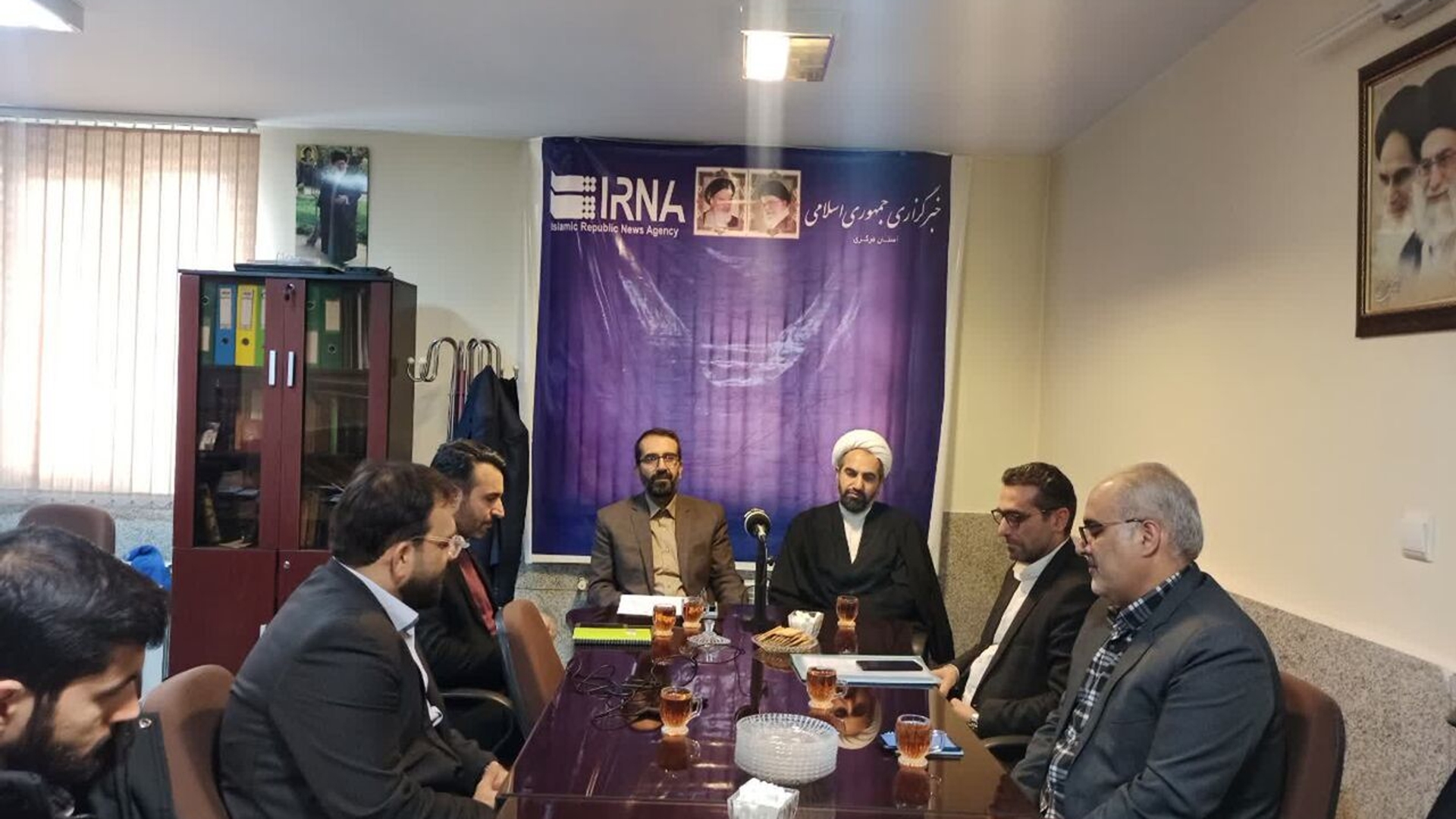 بررسی روند انتخابات استان مرکزی در میزگرد ایرنا