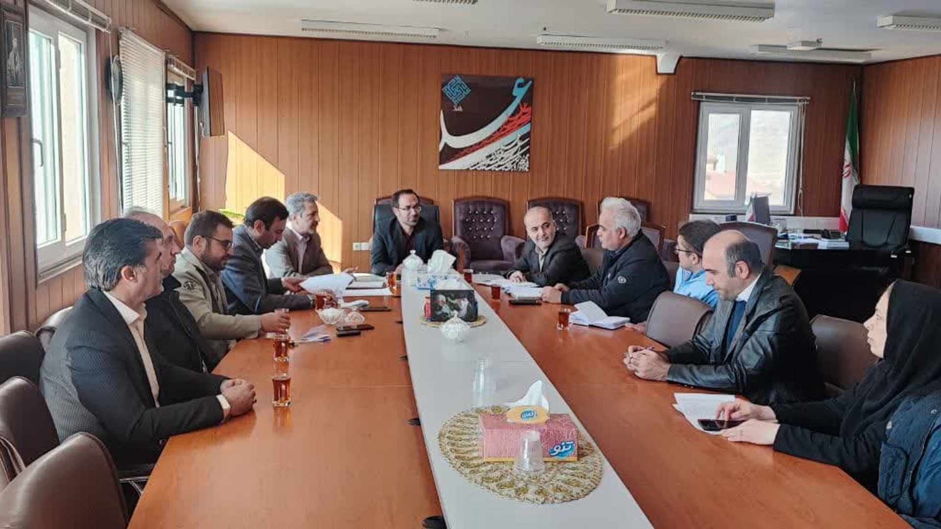 جلسه ساماندهی #کشتارگاه دام شهر تفرش برگزار شد.

🔹به گزارش روابط عمومی فرمانداری شهرستان تفرش، جلسه ساماندهی کشتارگاه دام شهر تفرش به ریاست دکتر اتابکی فرماندار شهرستان و با حضور اعضا در محل فرمانداری برگزار گردید‌.