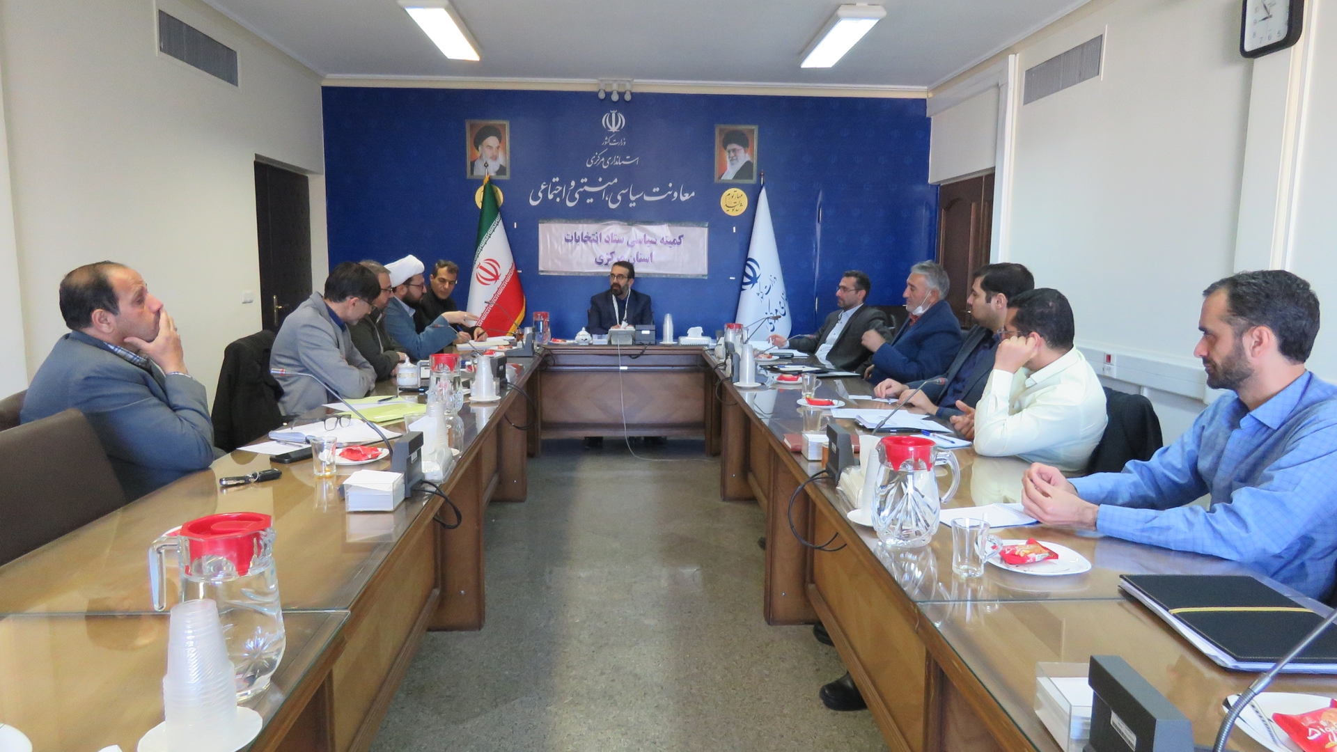 برگزاری ستاد انتخابات استان.