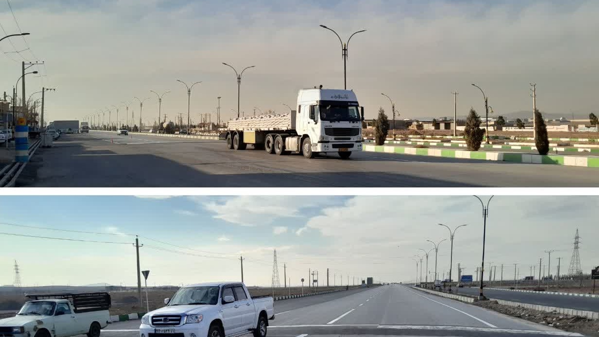 رفع مشکل تردد در پرندک