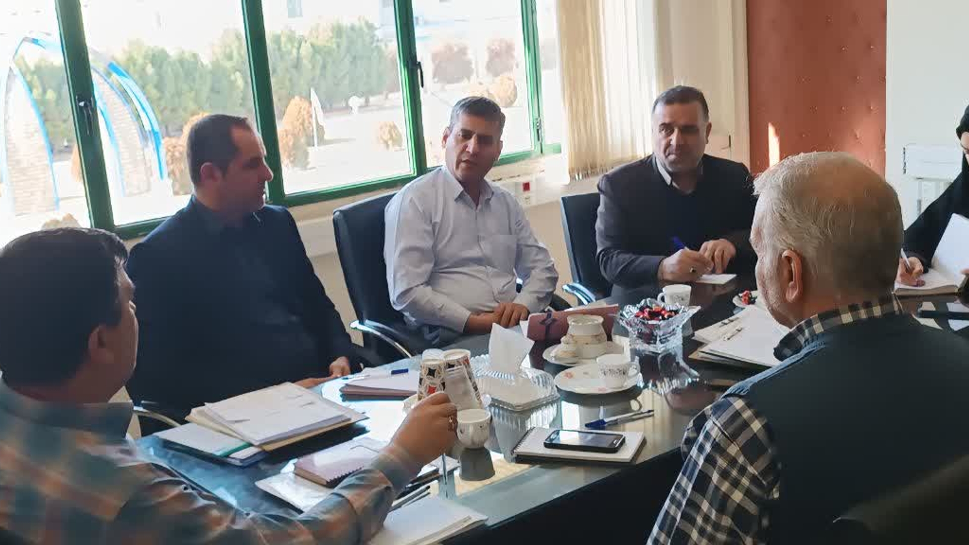 با حضور علیرضا حسنی، سرپرست اداره کل امور اداری و مالی