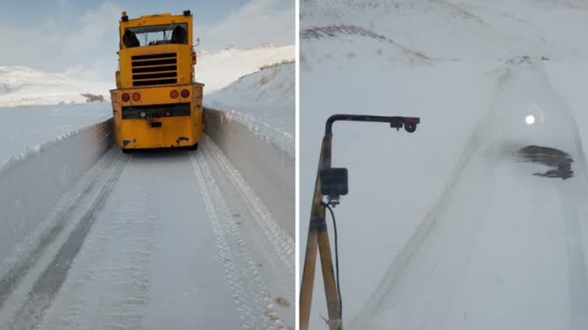 بازگشایی محور روستای چهارحد