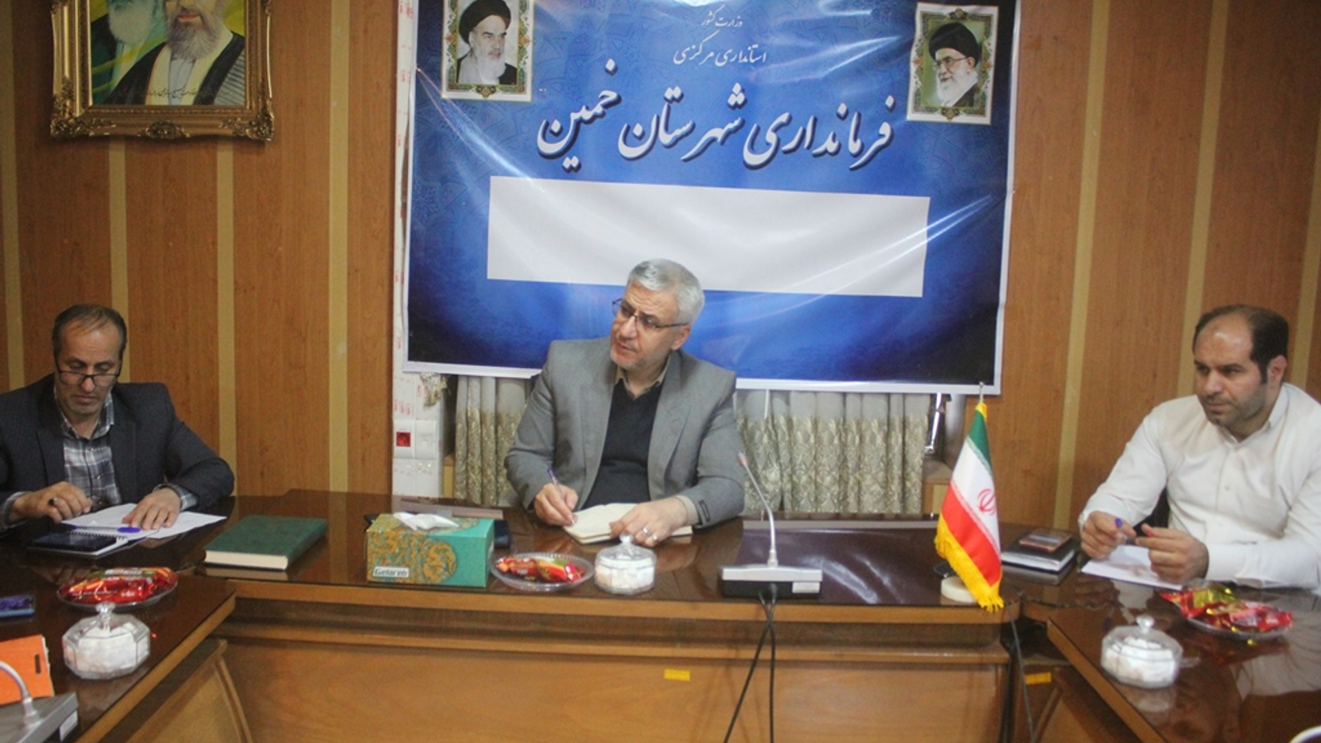 سومین جلسه هماهنگی برگزاری انتخابات شهرستان خمین در سال 1402 برگزار شد