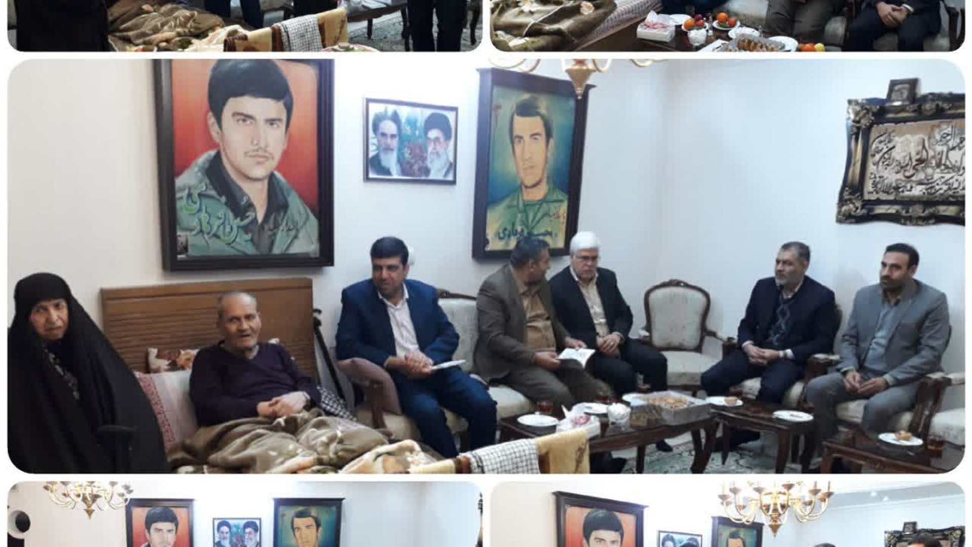 🔴 دیدار و تجلیل از والدین «شهیدان معظم فرهادی»